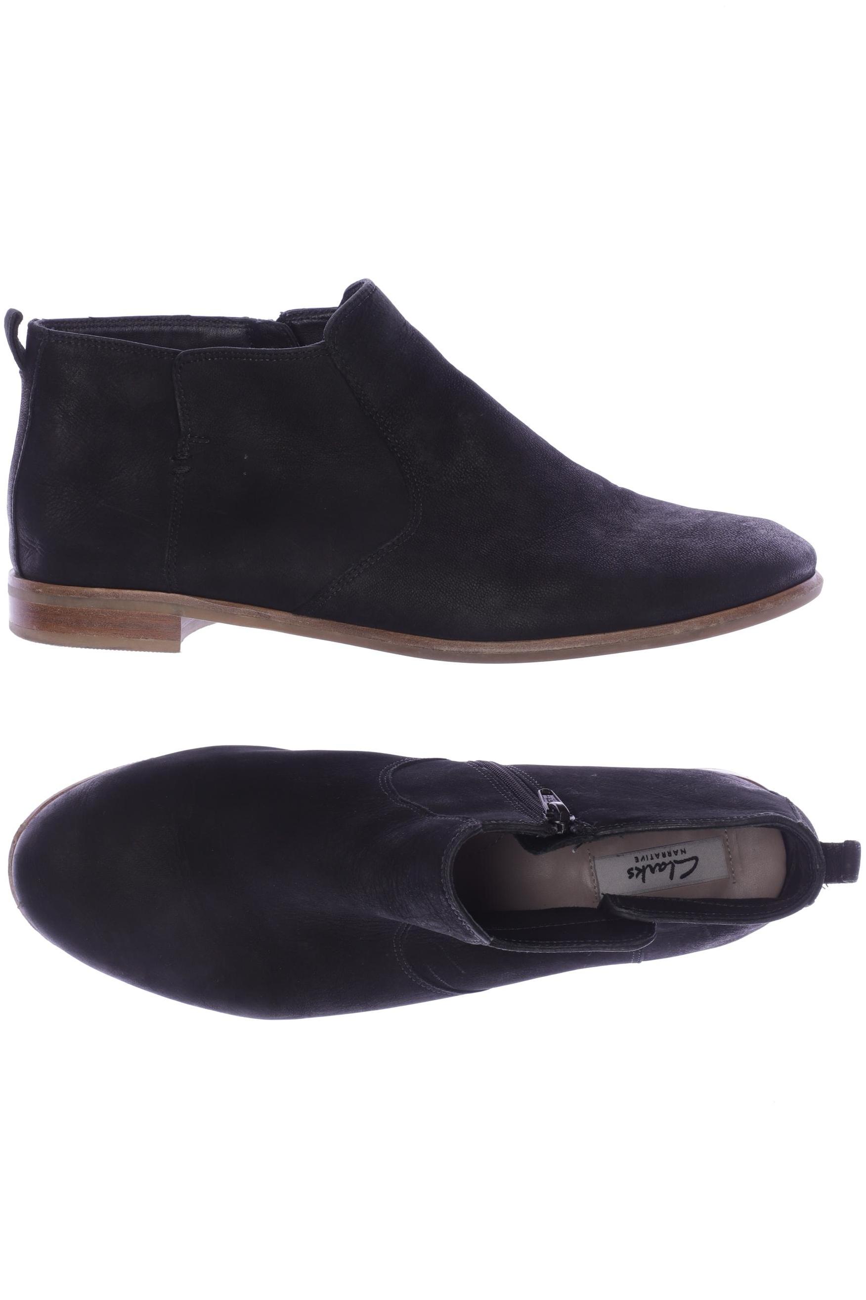 

Clarks Damen Halbschuh, schwarz, Gr. 41.5