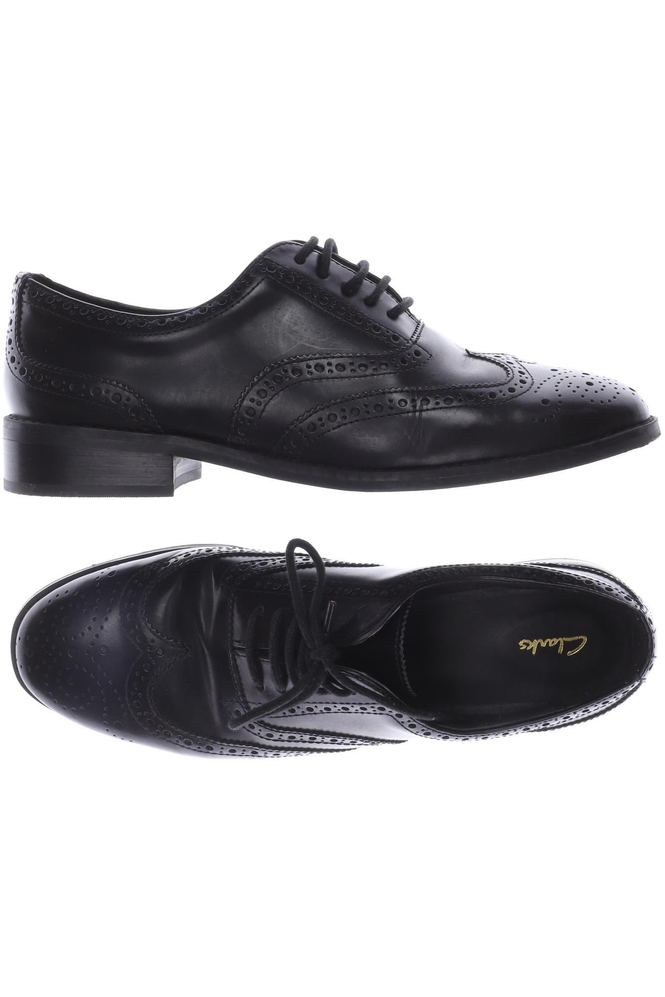 

Clarks Damen Halbschuh, schwarz
