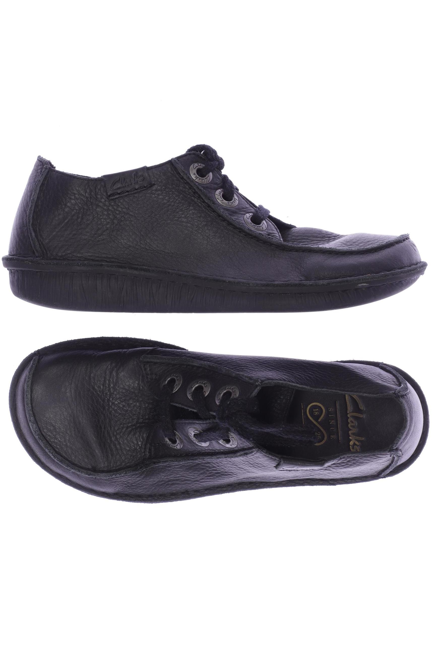 

Clarks Damen Halbschuh, schwarz, Gr. 4.5
