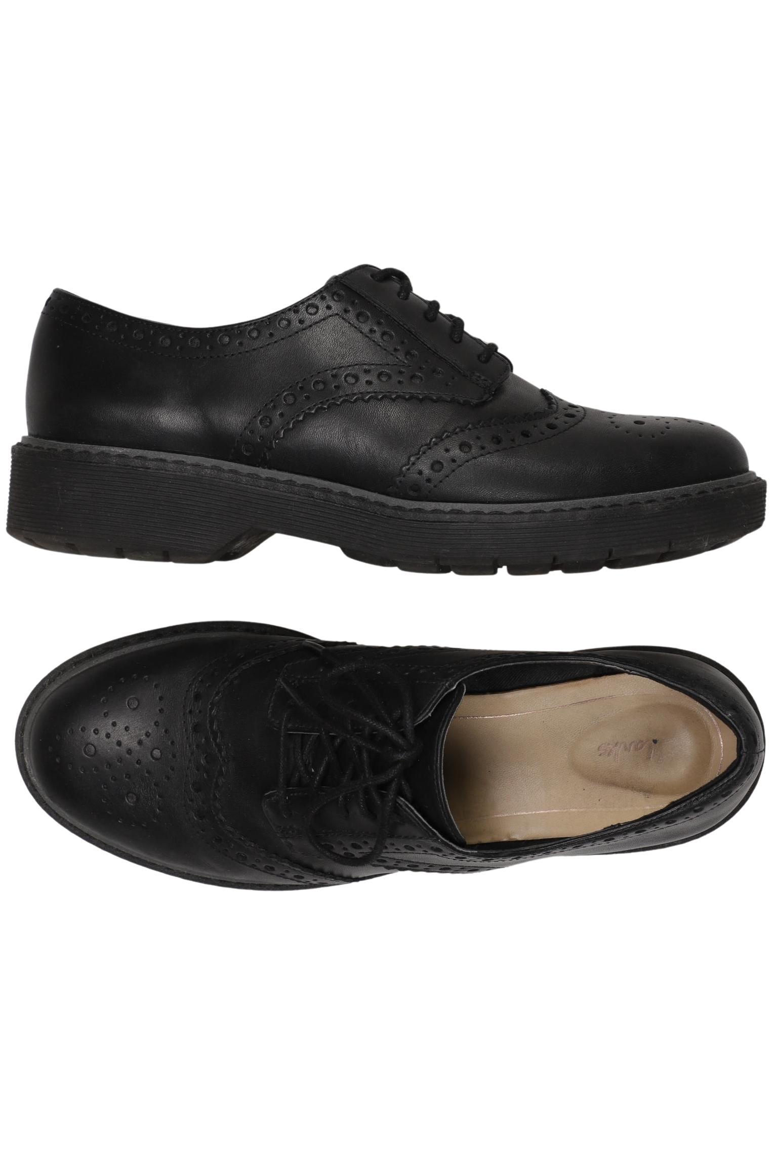 

Clarks Damen Halbschuh, schwarz, Gr. 38