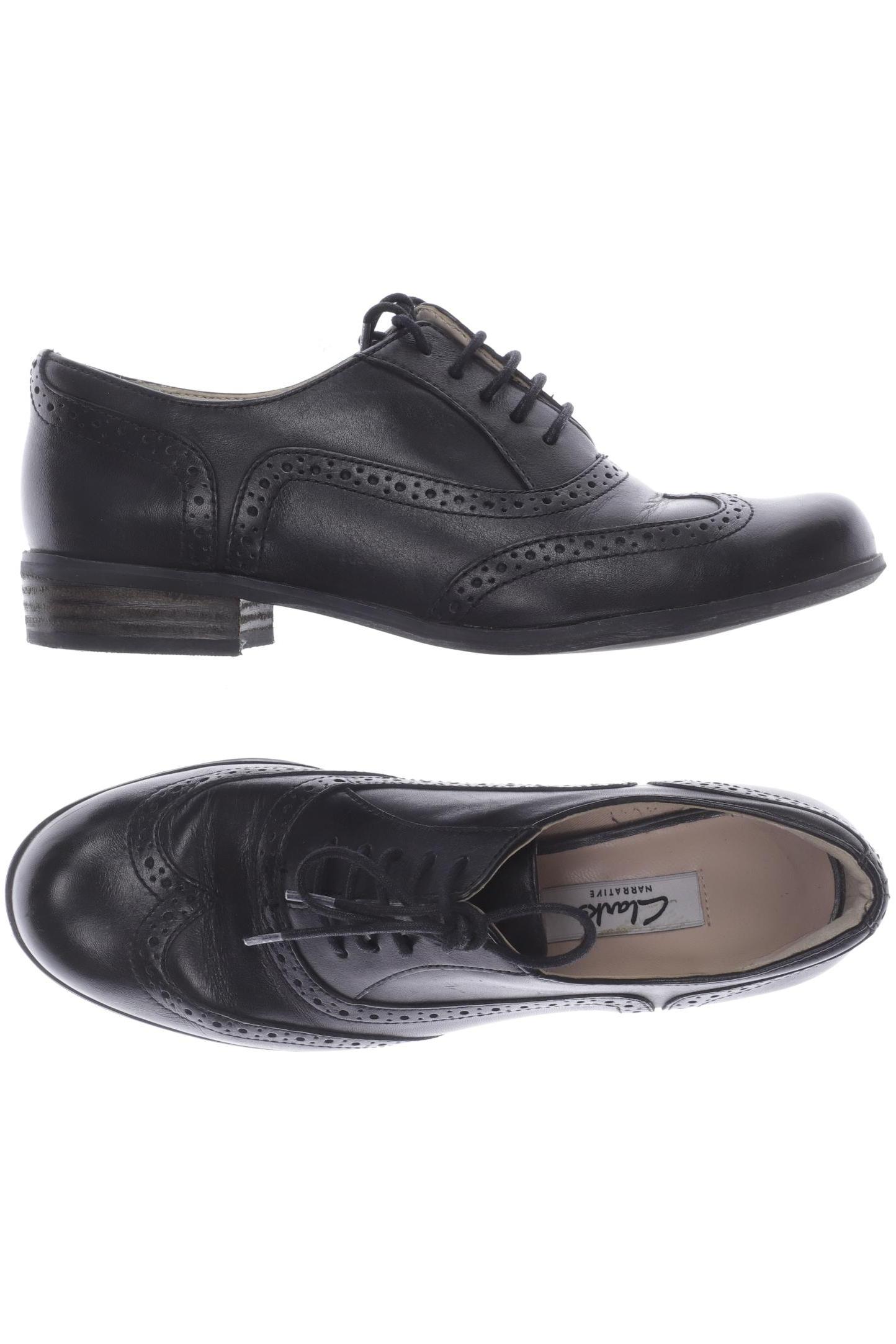 

Clarks Damen Halbschuh, schwarz