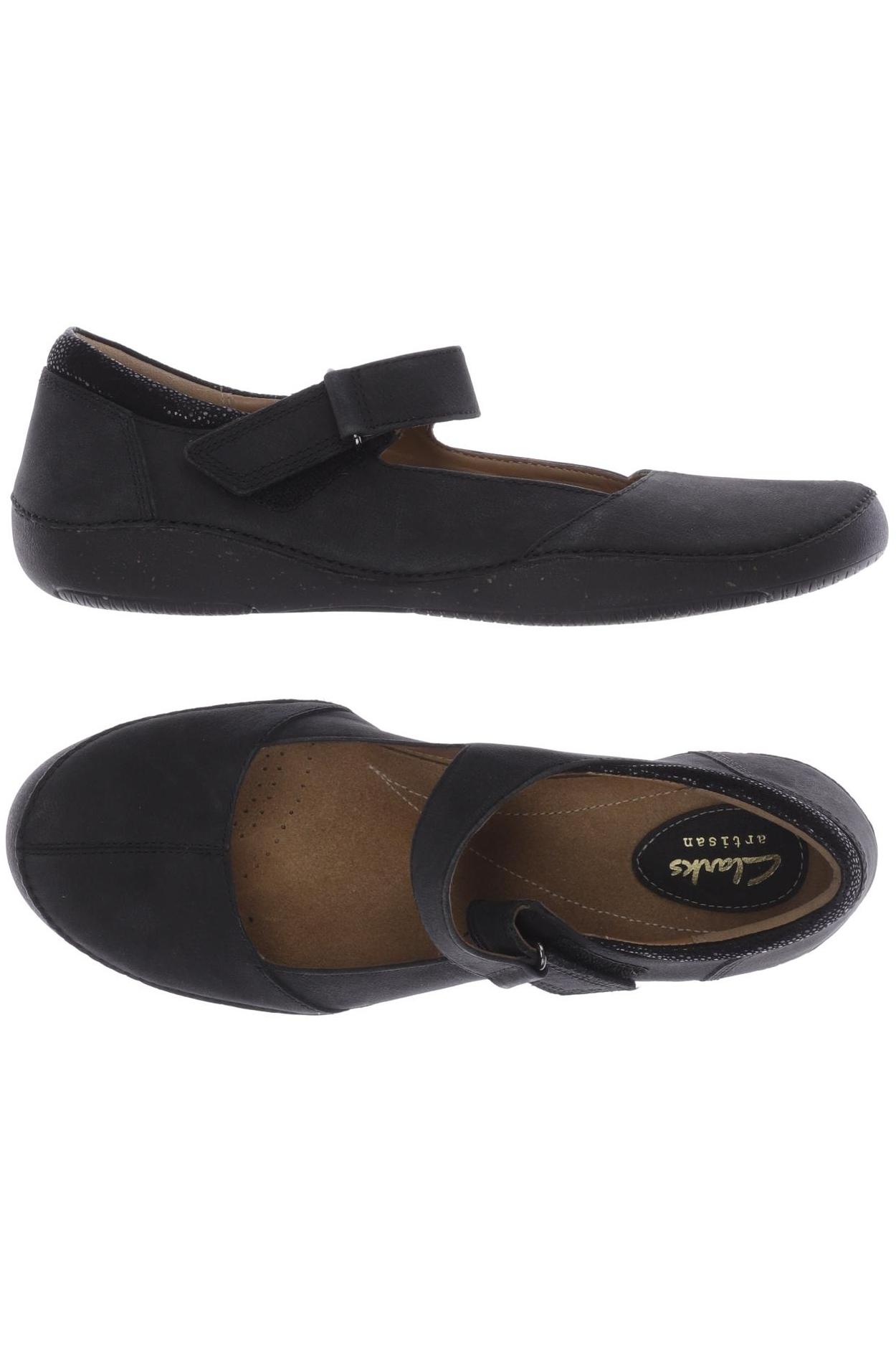 

Clarks Damen Halbschuh, schwarz