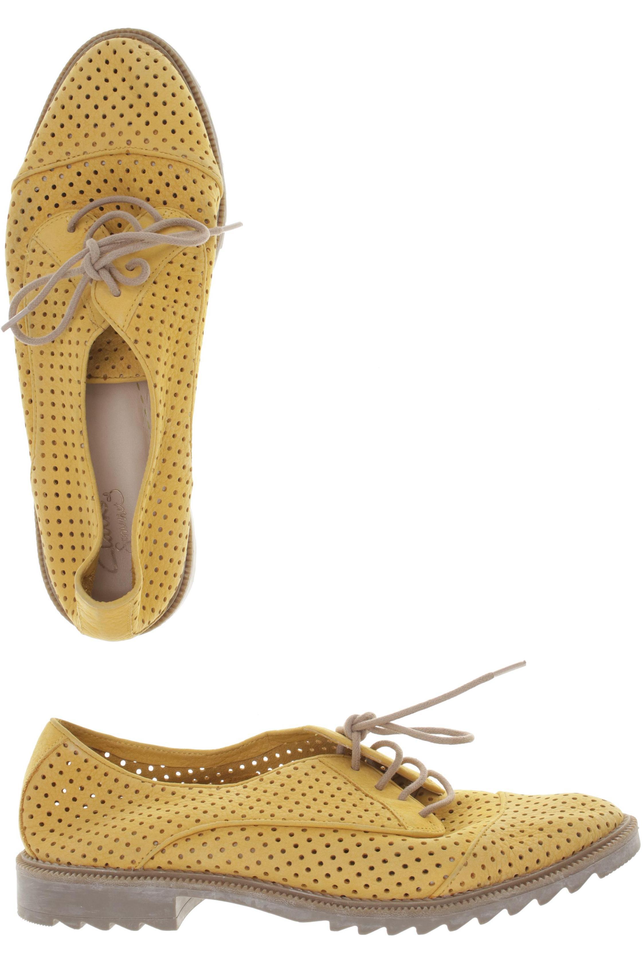 

Clarks Damen Halbschuh, gelb, Gr. 41