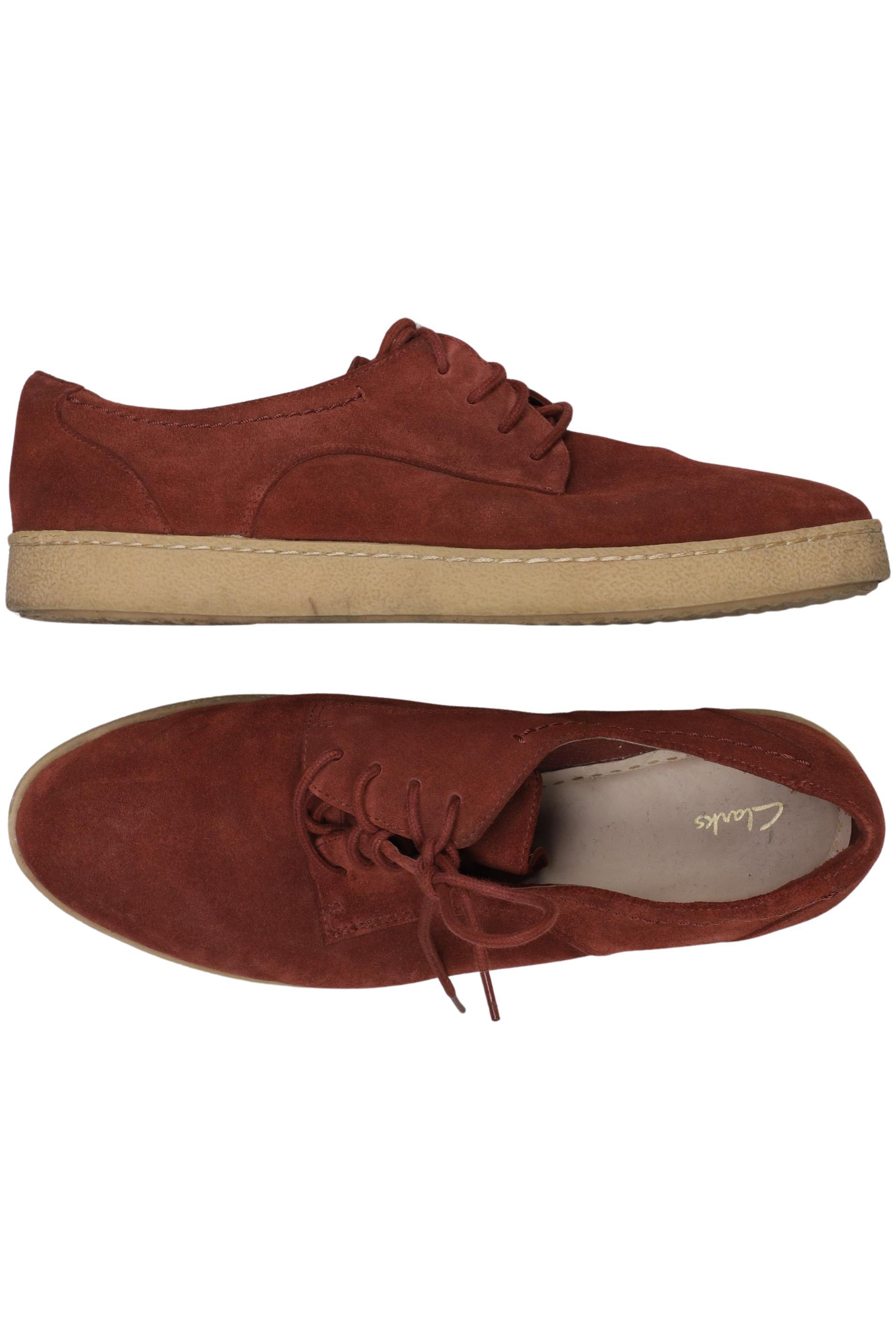 

Clarks Damen Halbschuh, rot, Gr. 41