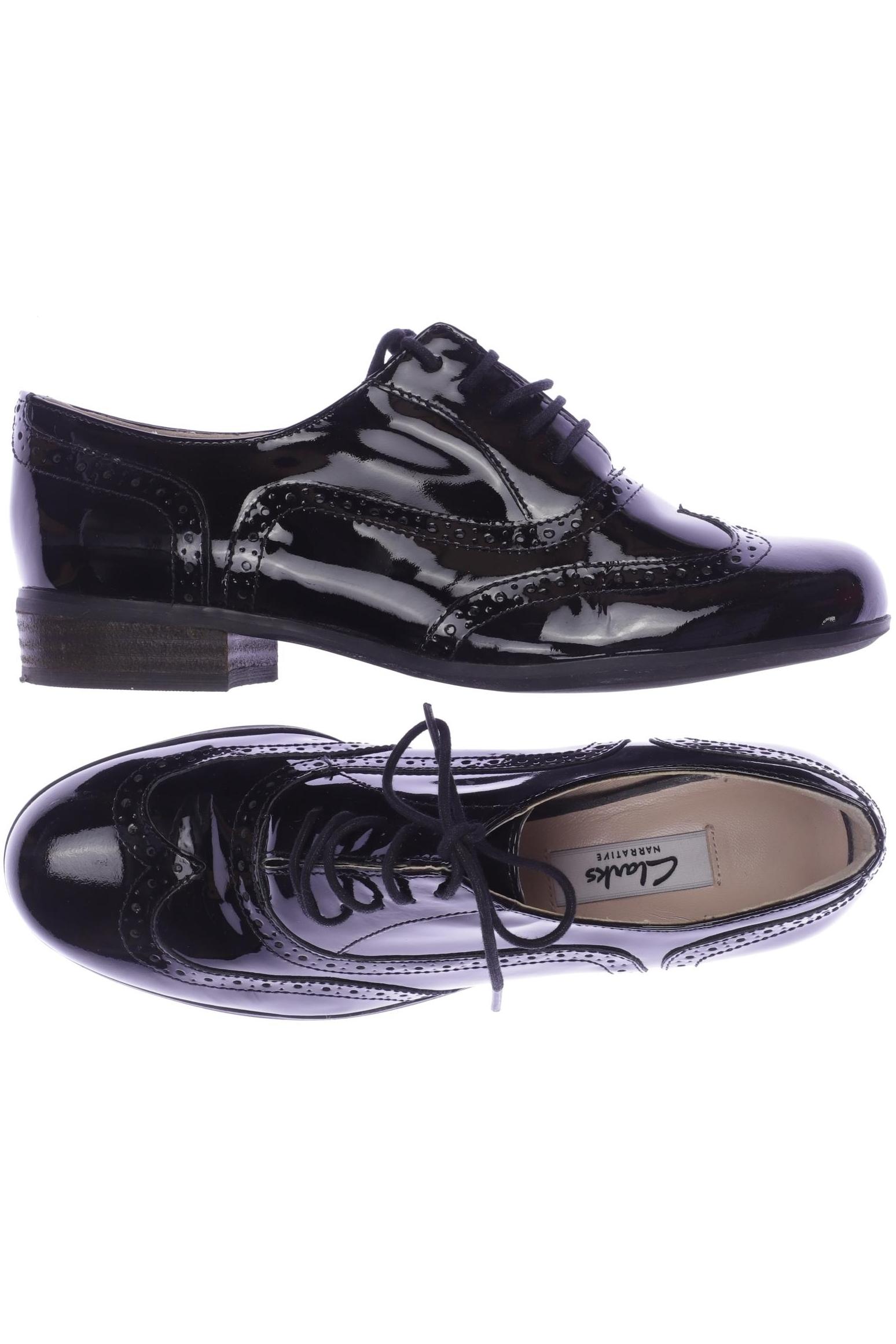 

Clarks Damen Halbschuh, schwarz, Gr. 37
