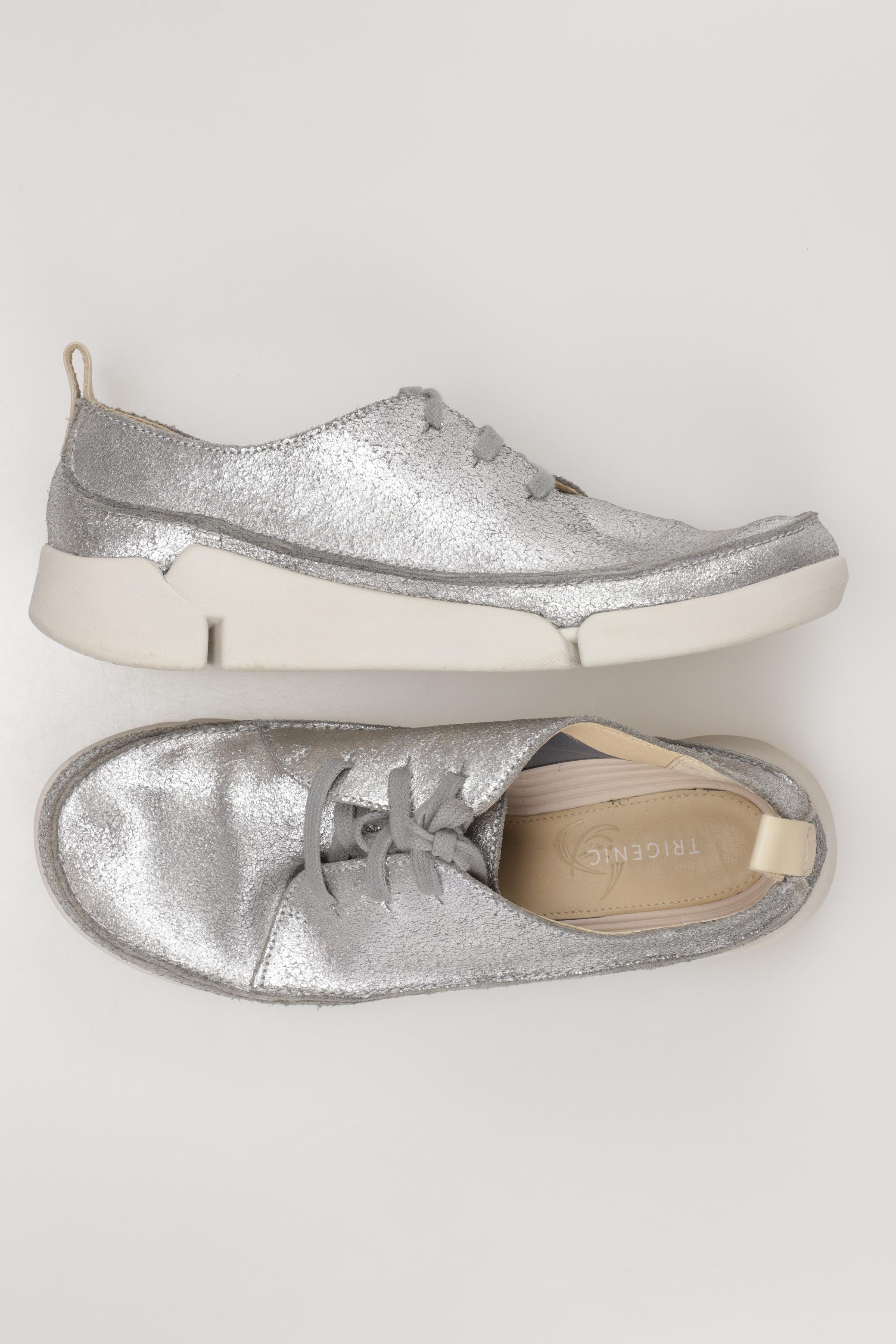 

Clarks Damen Halbschuh, silber