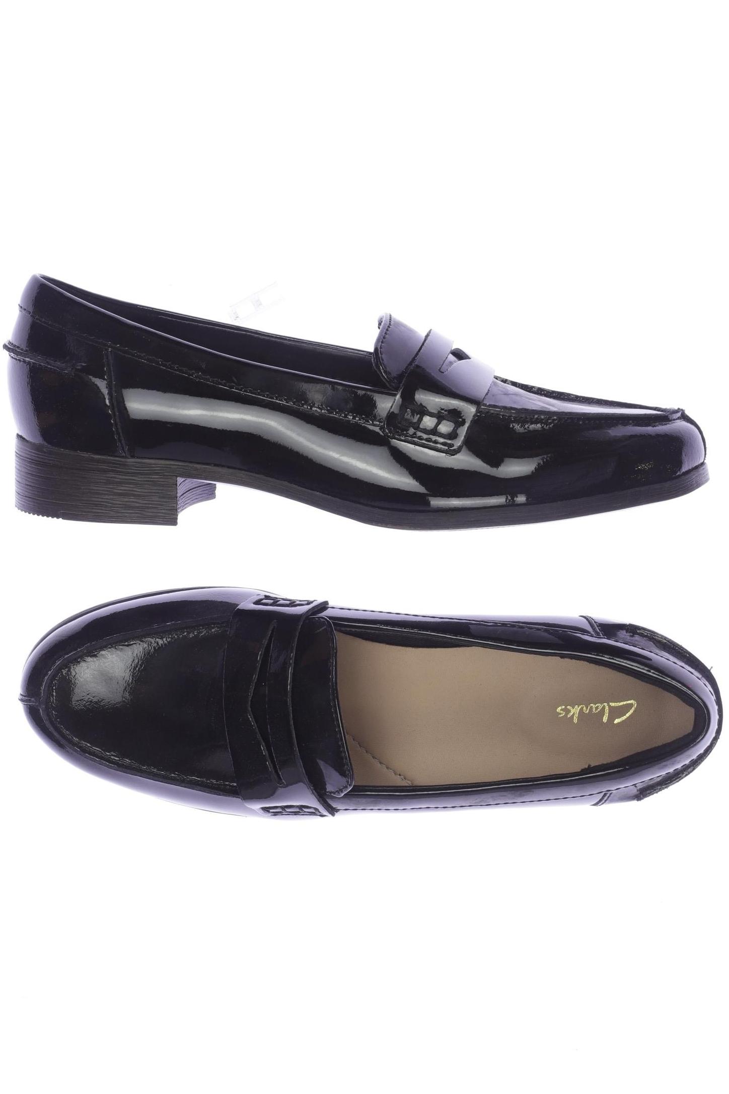 

Clarks Damen Halbschuh, schwarz, Gr. 36