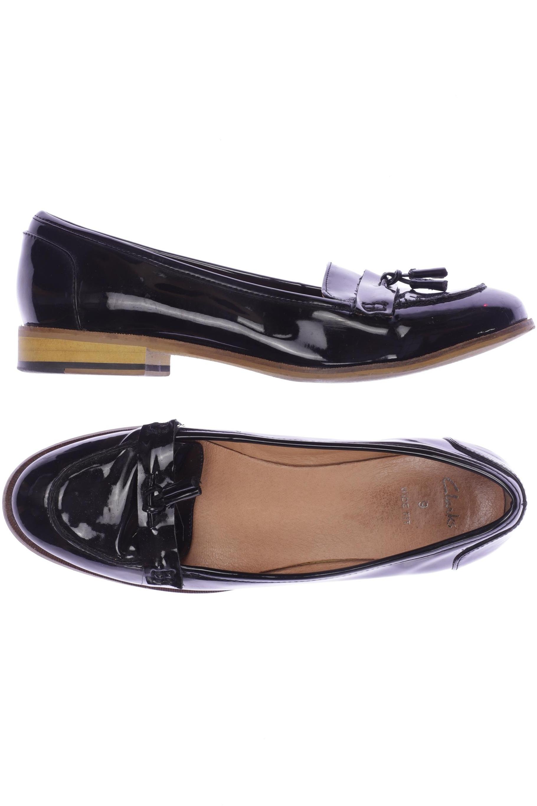 

Clarks Damen Halbschuh, schwarz, Gr. 43