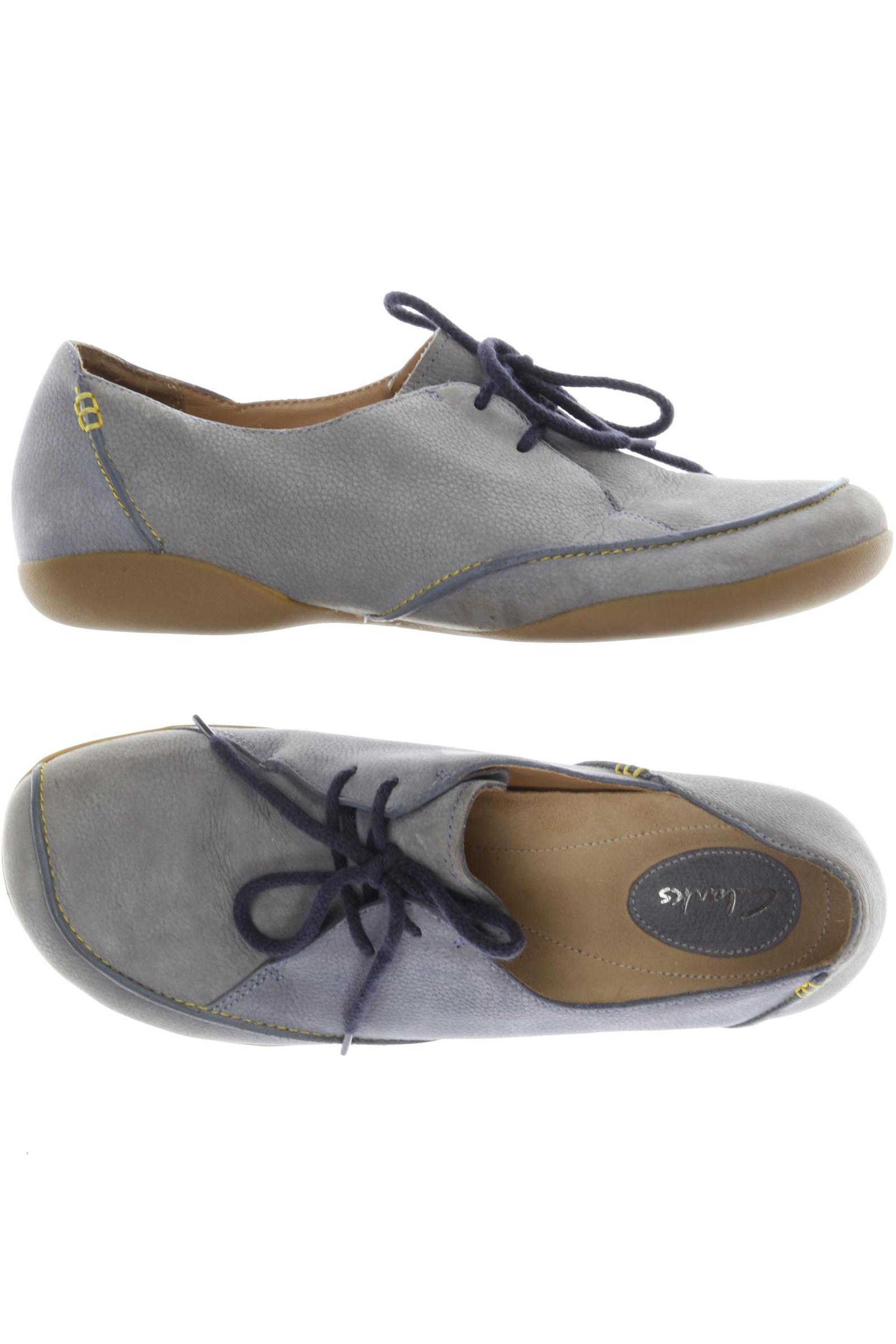 

Clarks Damen Halbschuh, grau, Gr. 7.5
