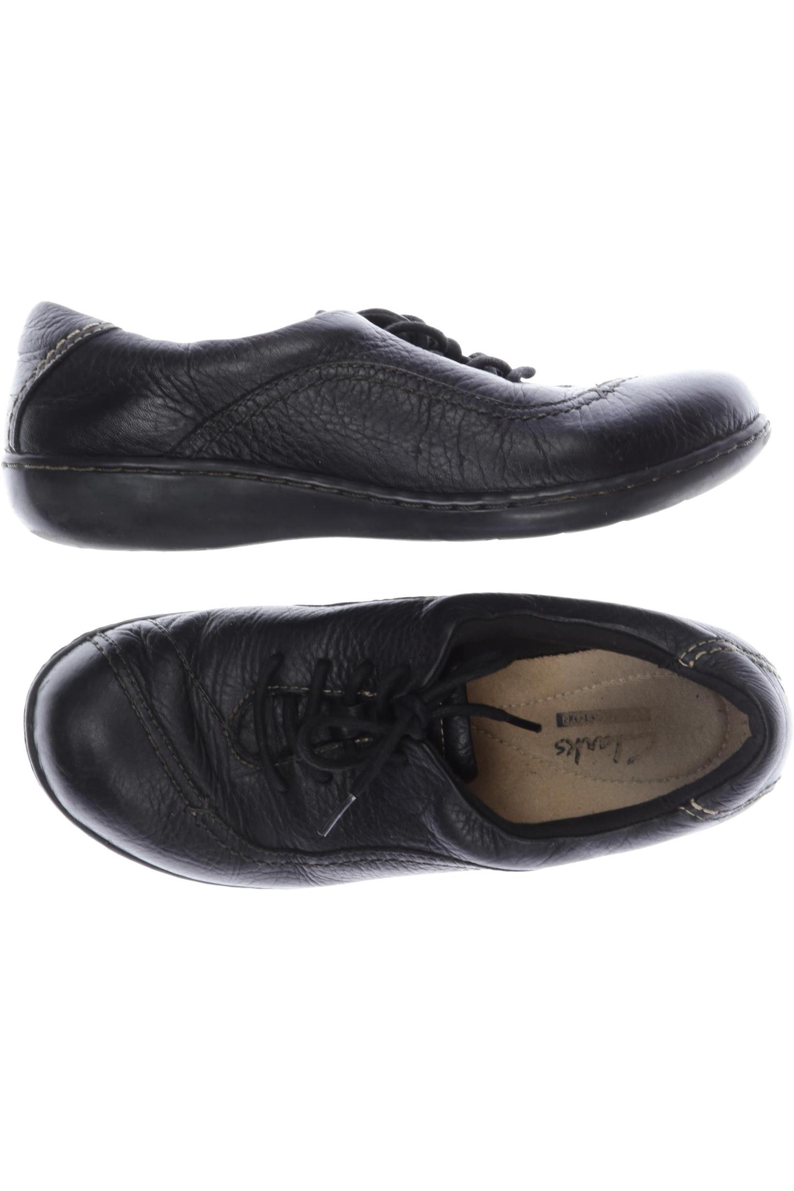 

Clarks Damen Halbschuh, schwarz, Gr. 4