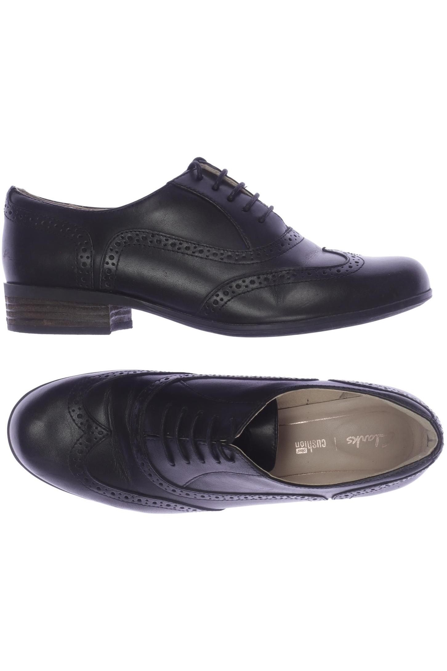 

Clarks Damen Halbschuh, schwarz, Gr. 39.5