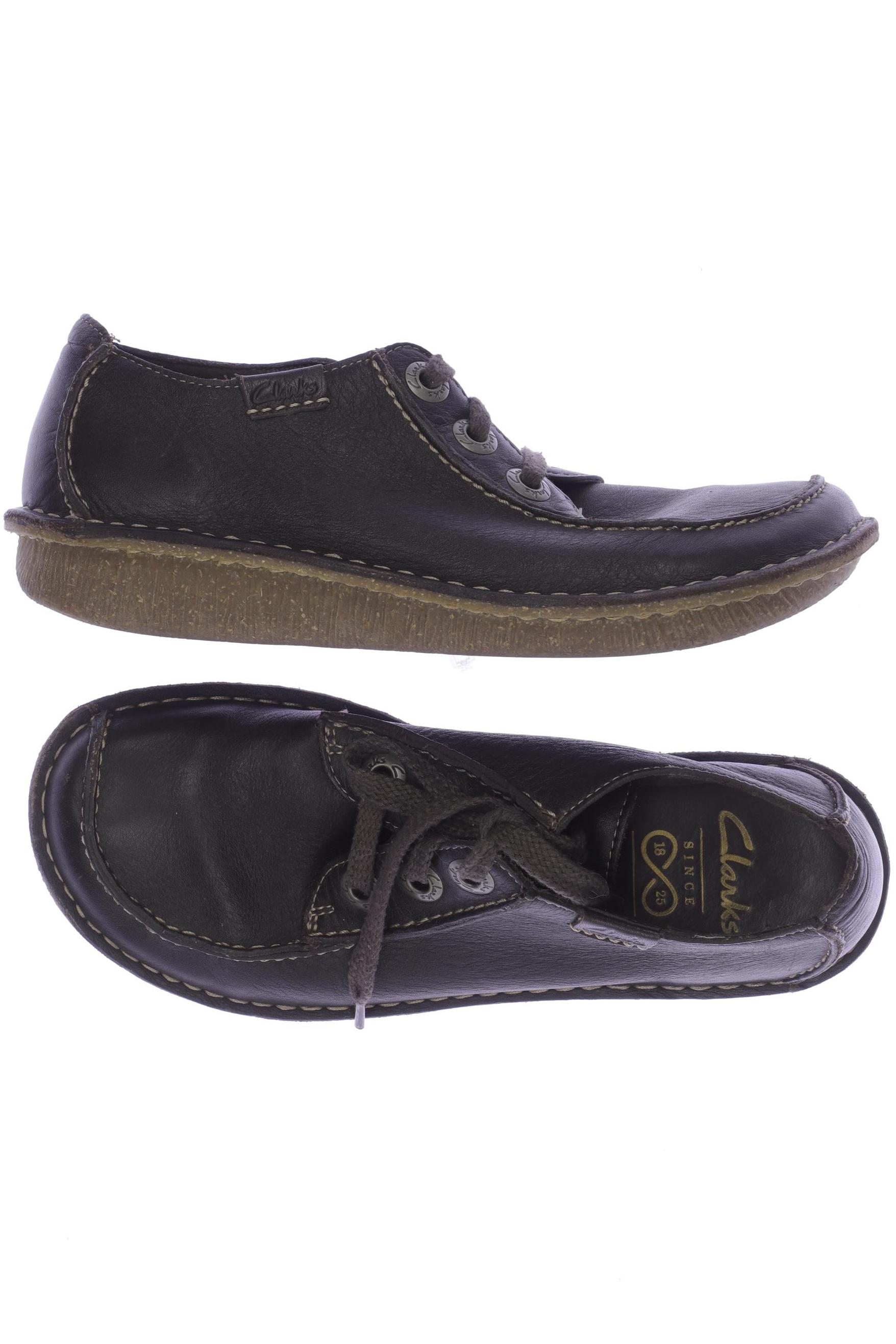 

Clarks Damen Halbschuh, braun, Gr. 6