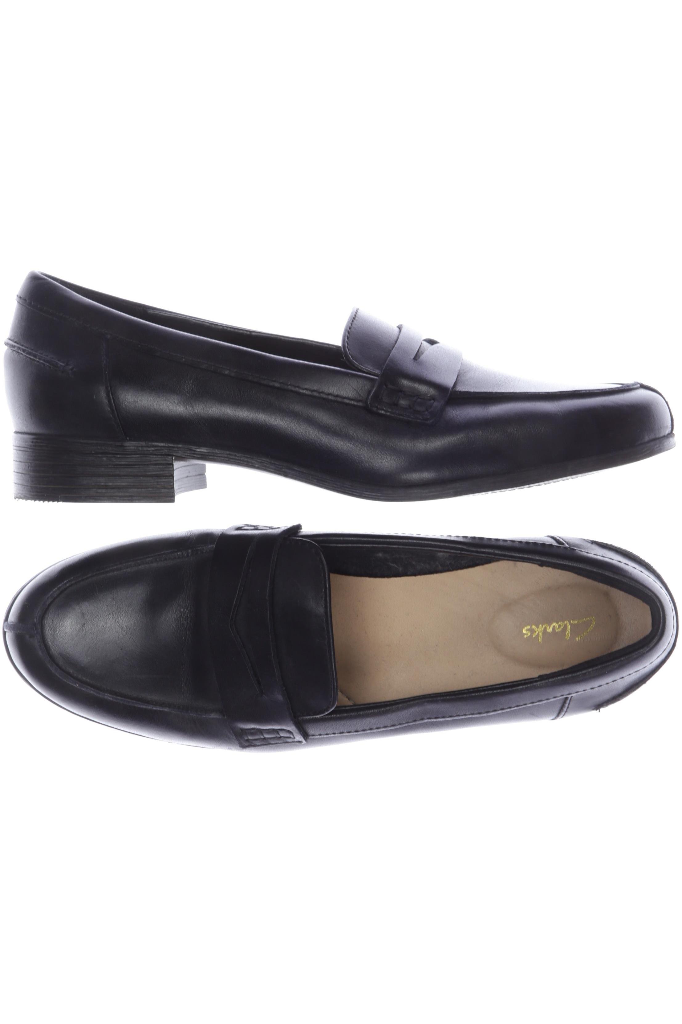 

Clarks Damen Halbschuh, schwarz, Gr. 38