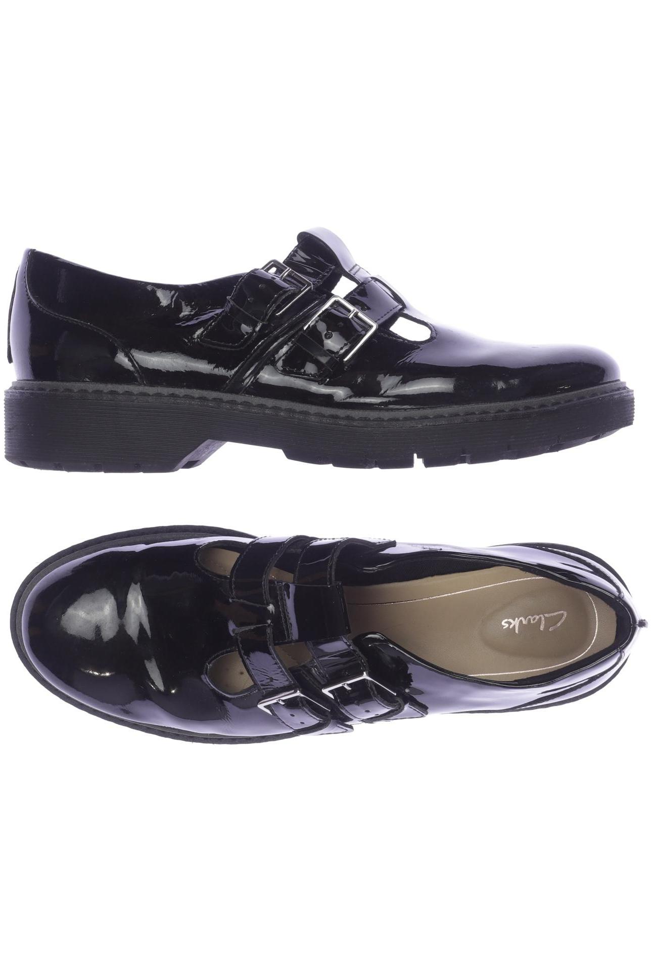 

Clarks Damen Halbschuh, schwarz, Gr. 41