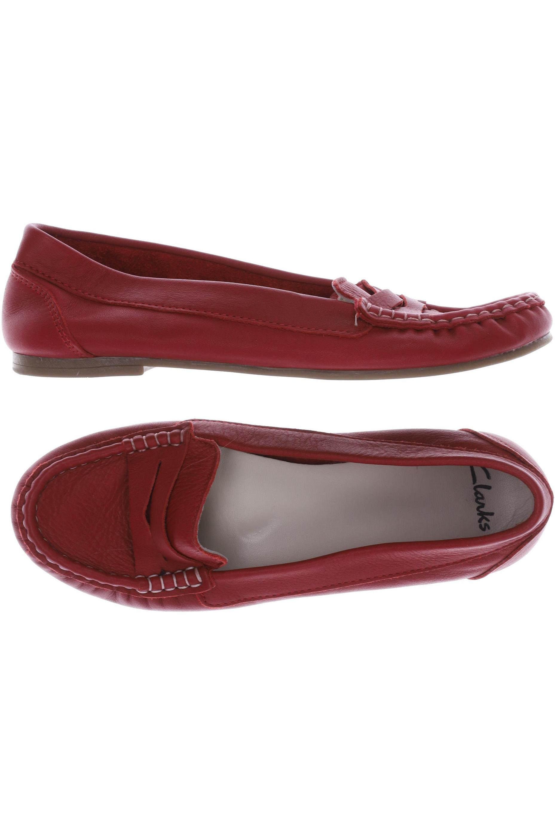 

Clarks Damen Halbschuh, rot