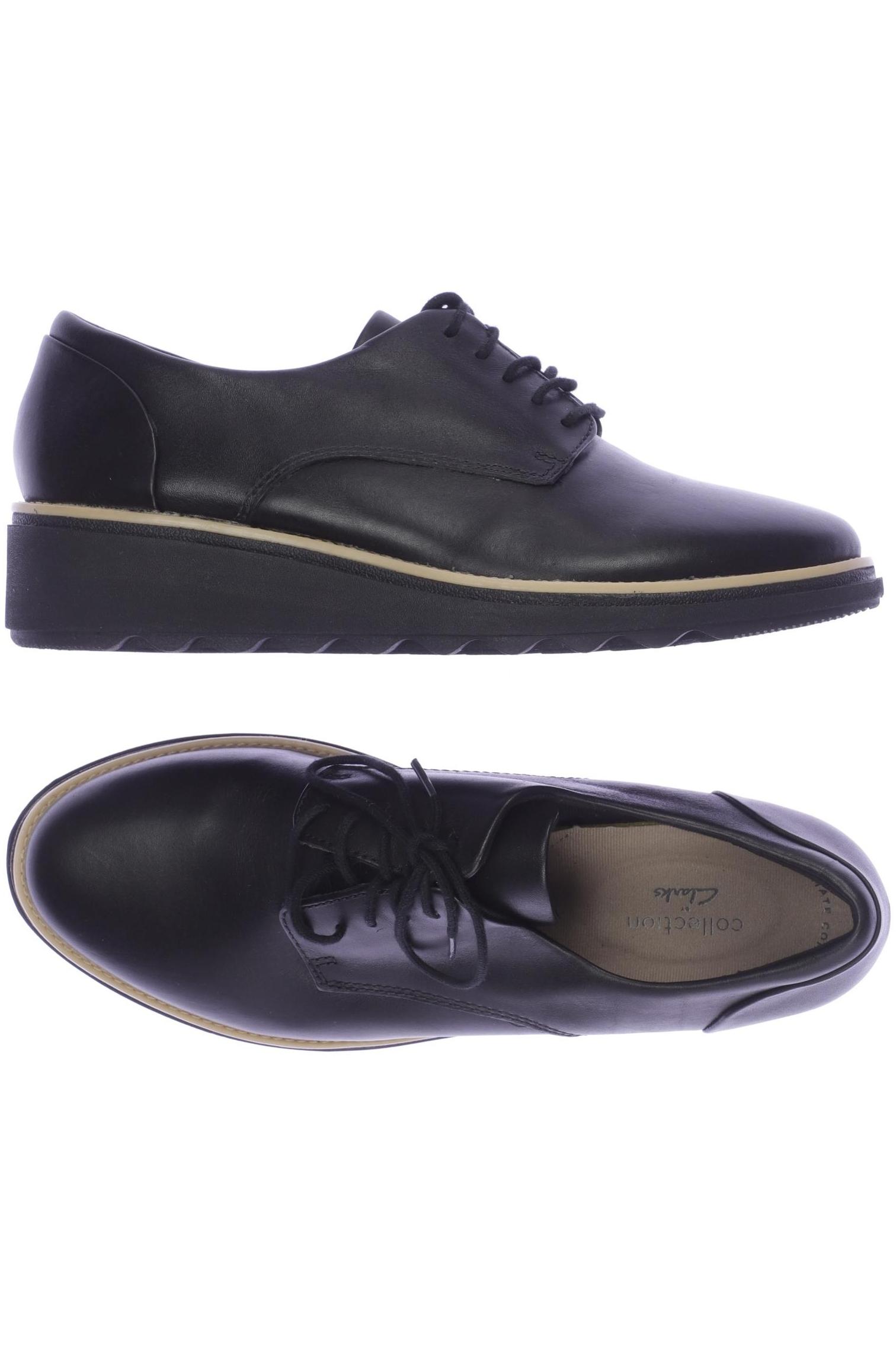 

Clarks Damen Halbschuh, schwarz, Gr. 39