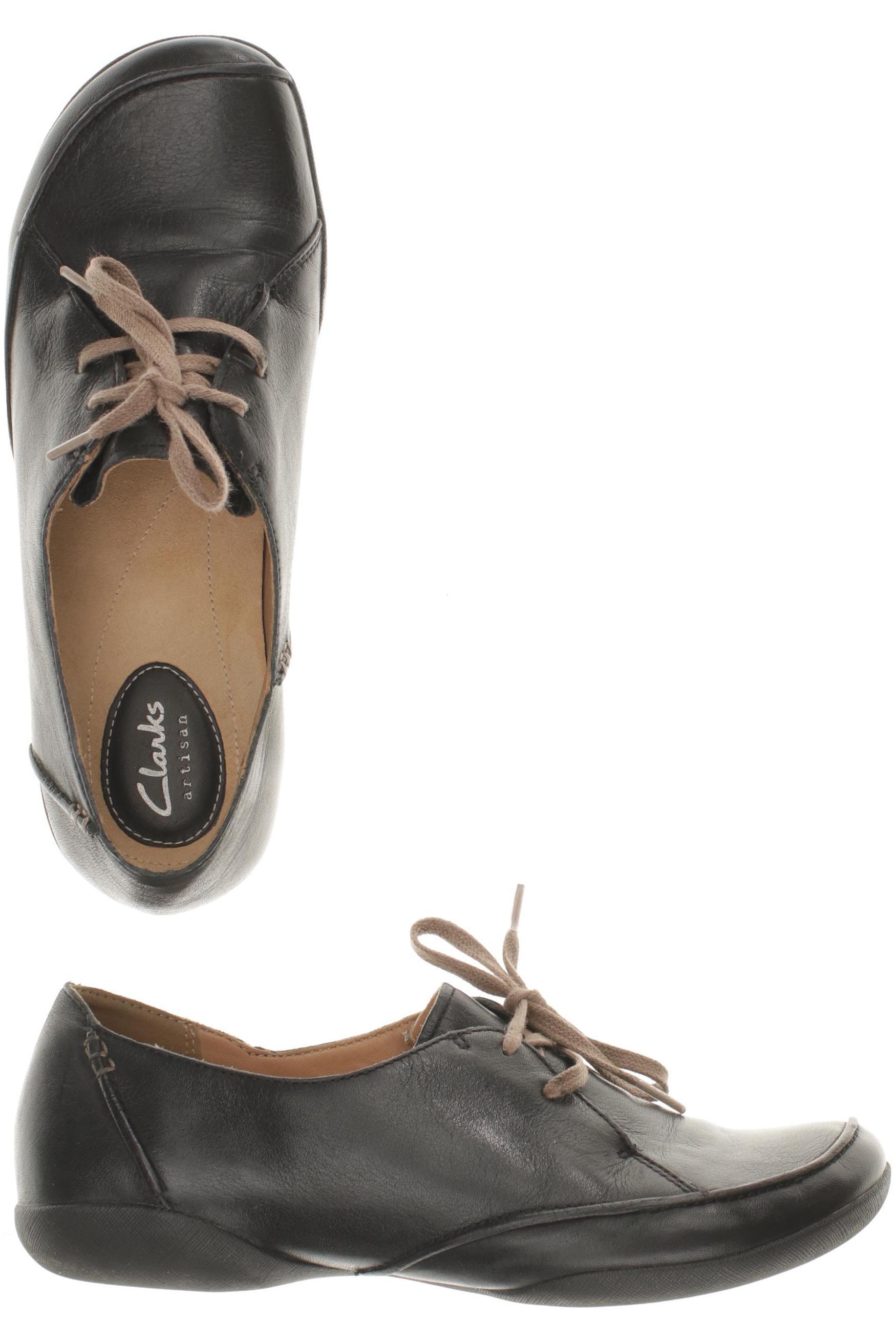 

Clarks Damen Halbschuh, schwarz, Gr. 5.5