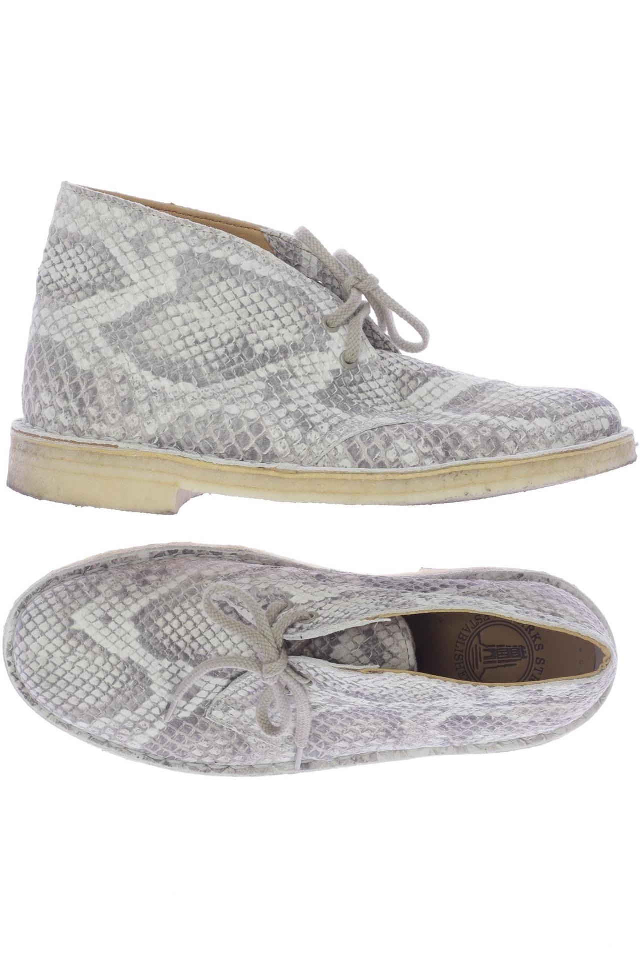 

Clarks Damen Halbschuh, grau, Gr. 4