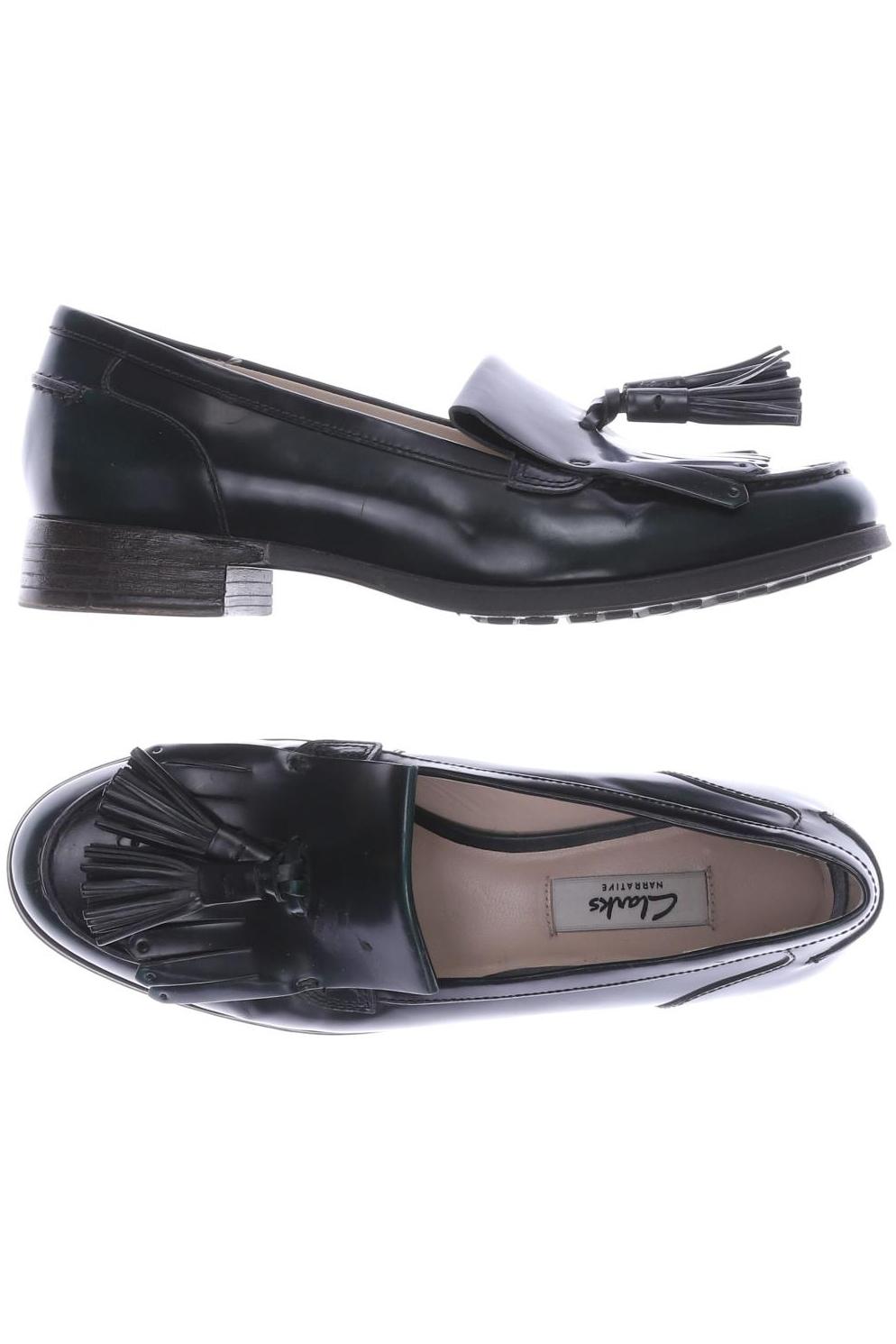

Clarks Damen Halbschuh, grün, Gr. 36.5