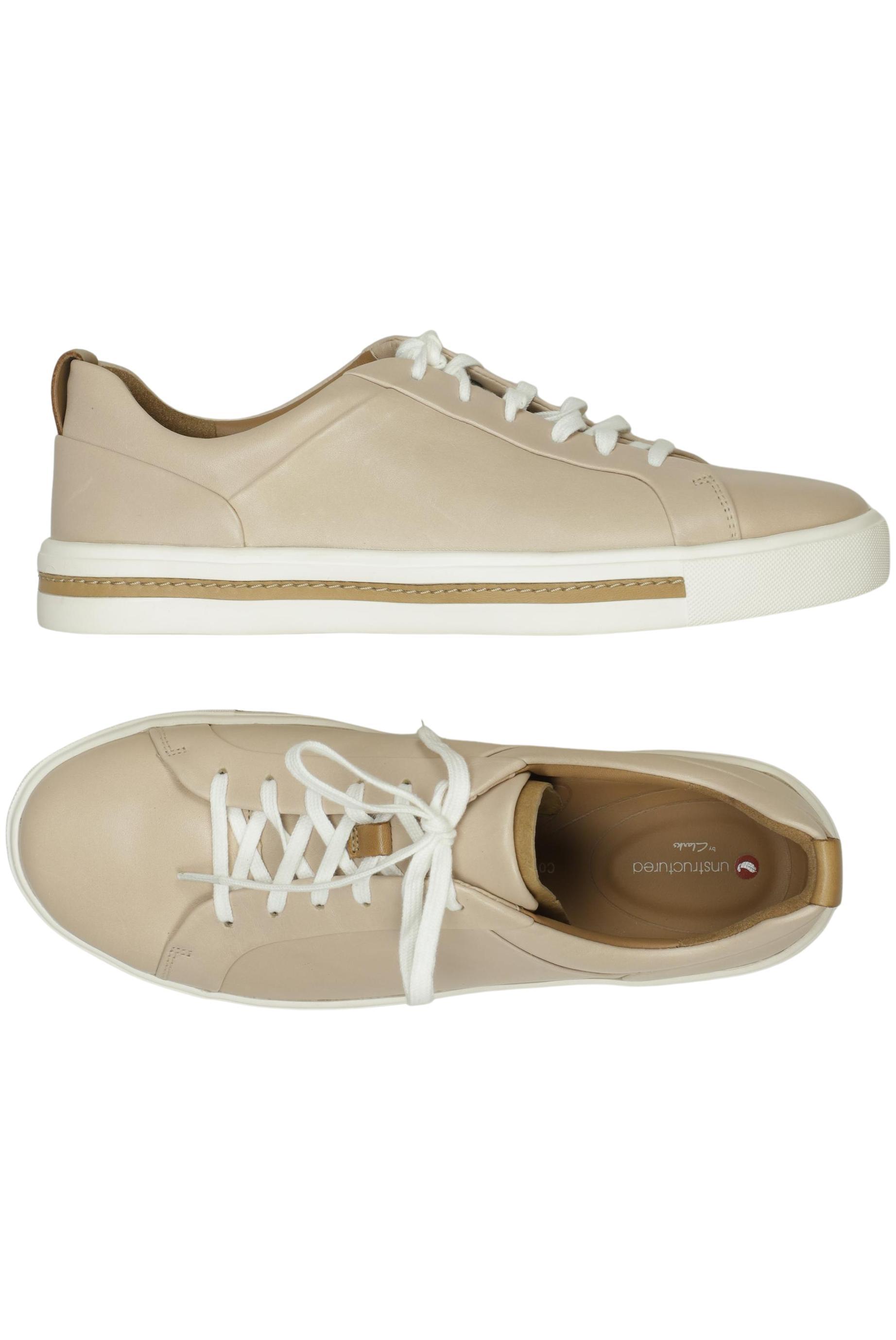 

Clarks Damen Halbschuh, beige, Gr. 40