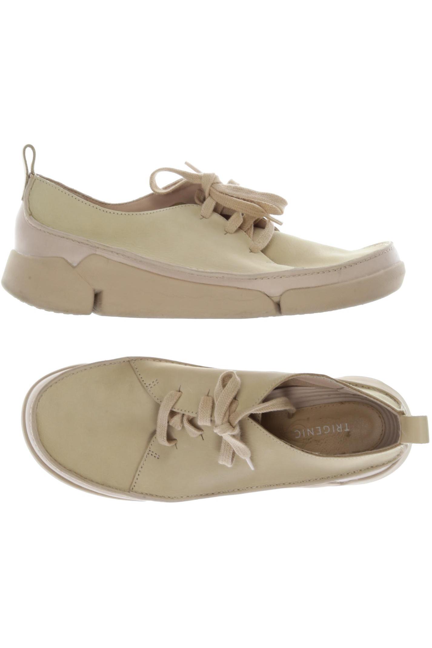 

Clarks Damen Halbschuh, beige, Gr. 39.5