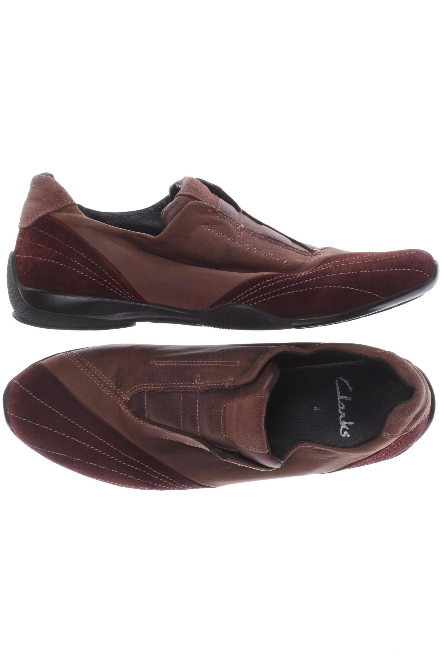 

Clarks Damen Halbschuh, bordeaux, Gr. 4