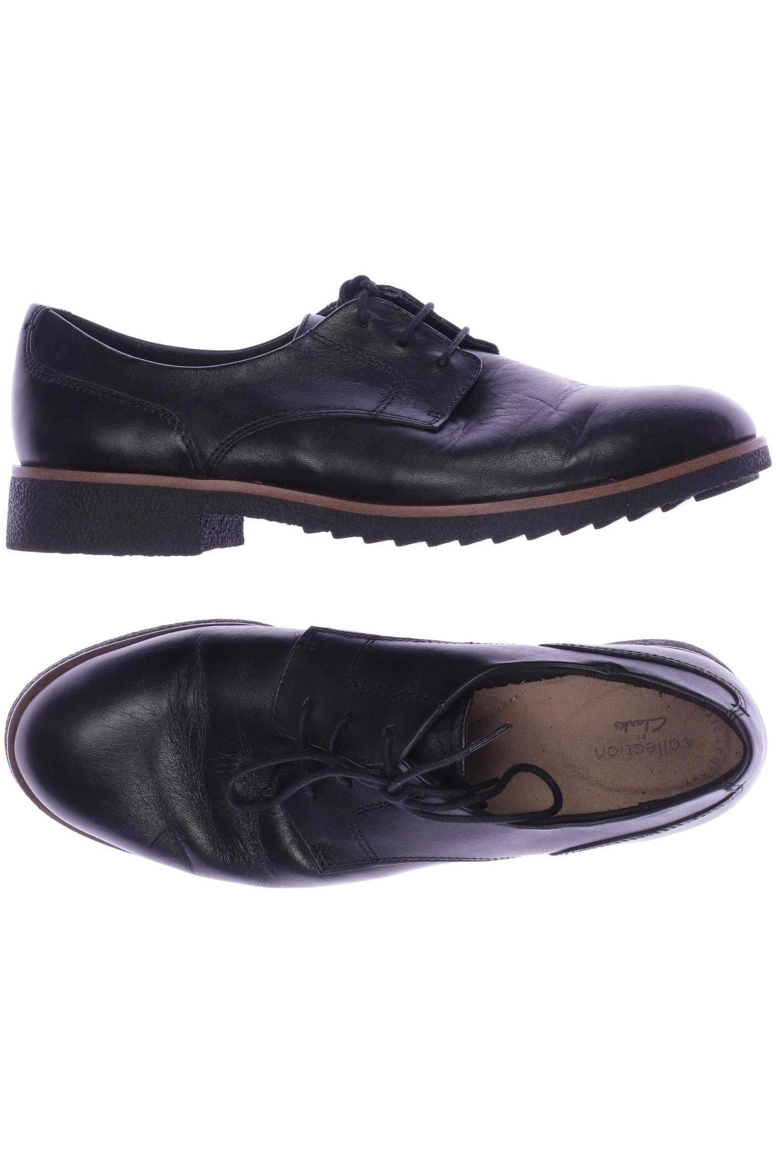 

Clarks Damen Halbschuh, schwarz, Gr. 40