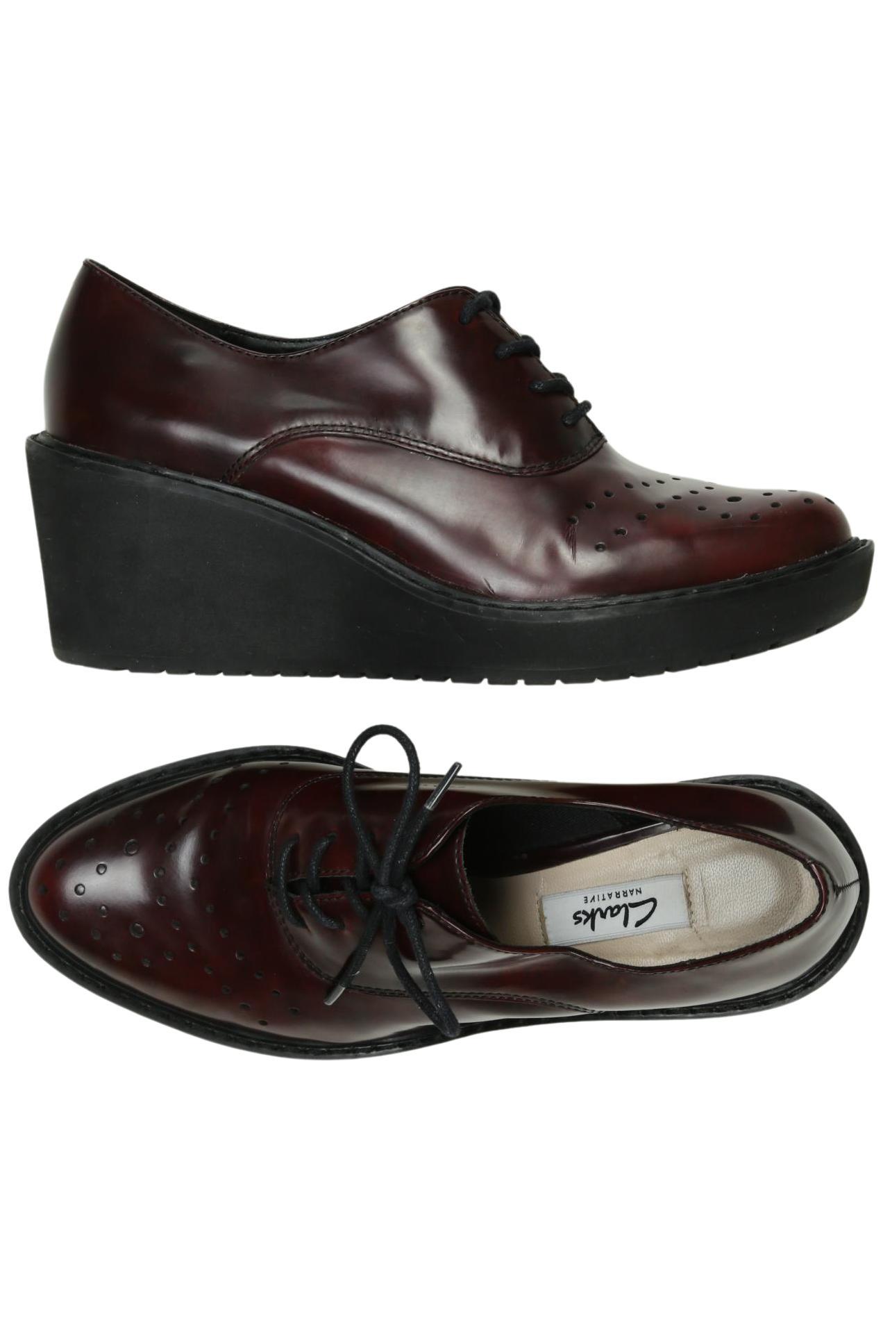 

Clarks Damen Halbschuh, braun, Gr. 4