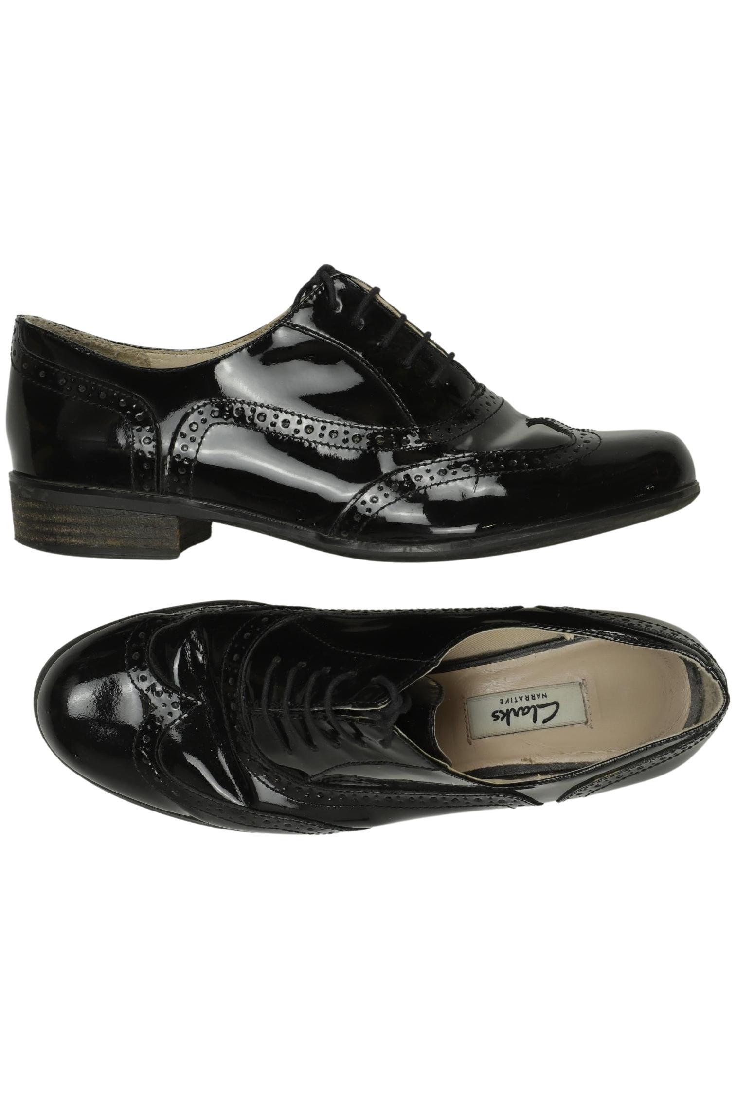 

Clarks Damen Halbschuh, schwarz, Gr. 38