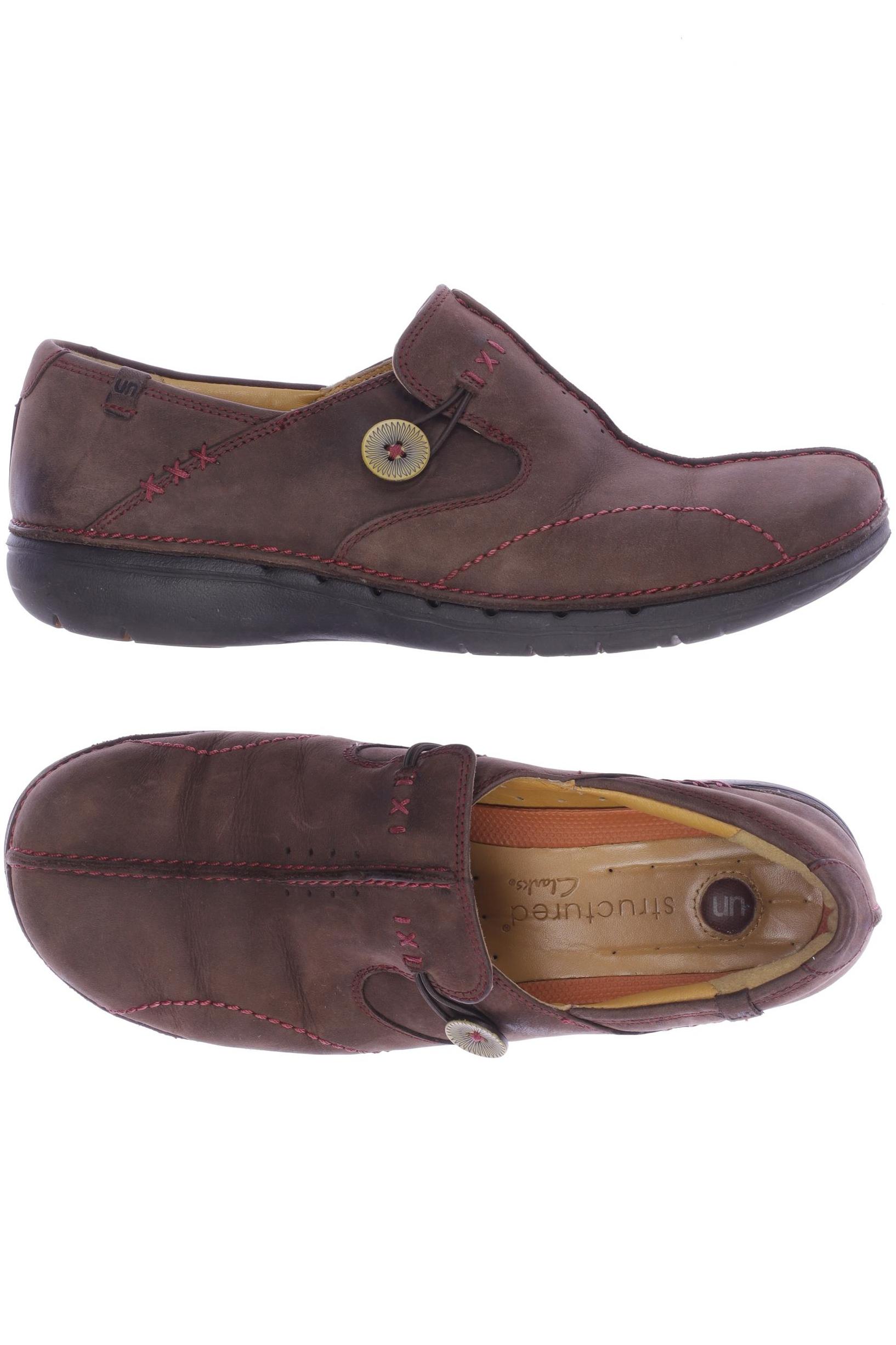 

Clarks Damen Halbschuh, braun, Gr. 6