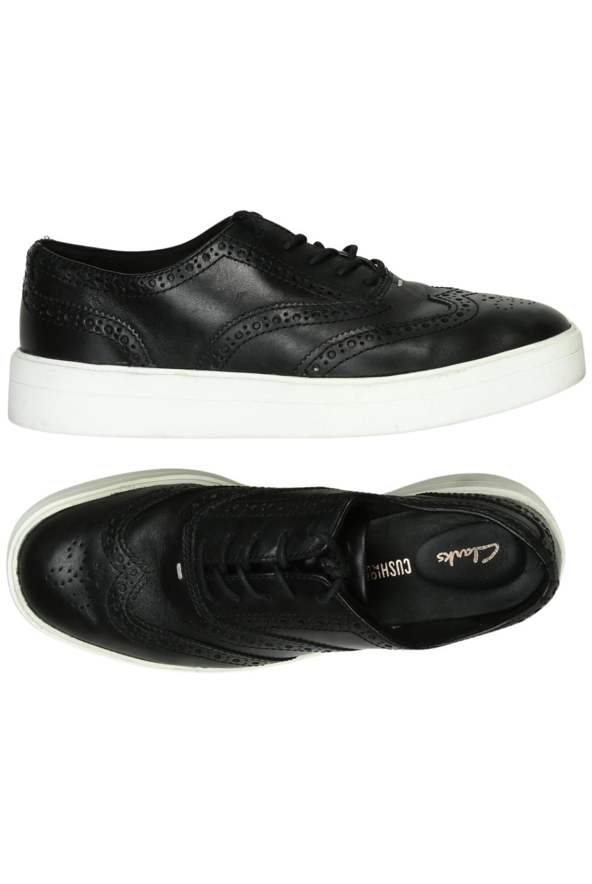 

Clarks Damen Halbschuh, schwarz, Gr. 37.5