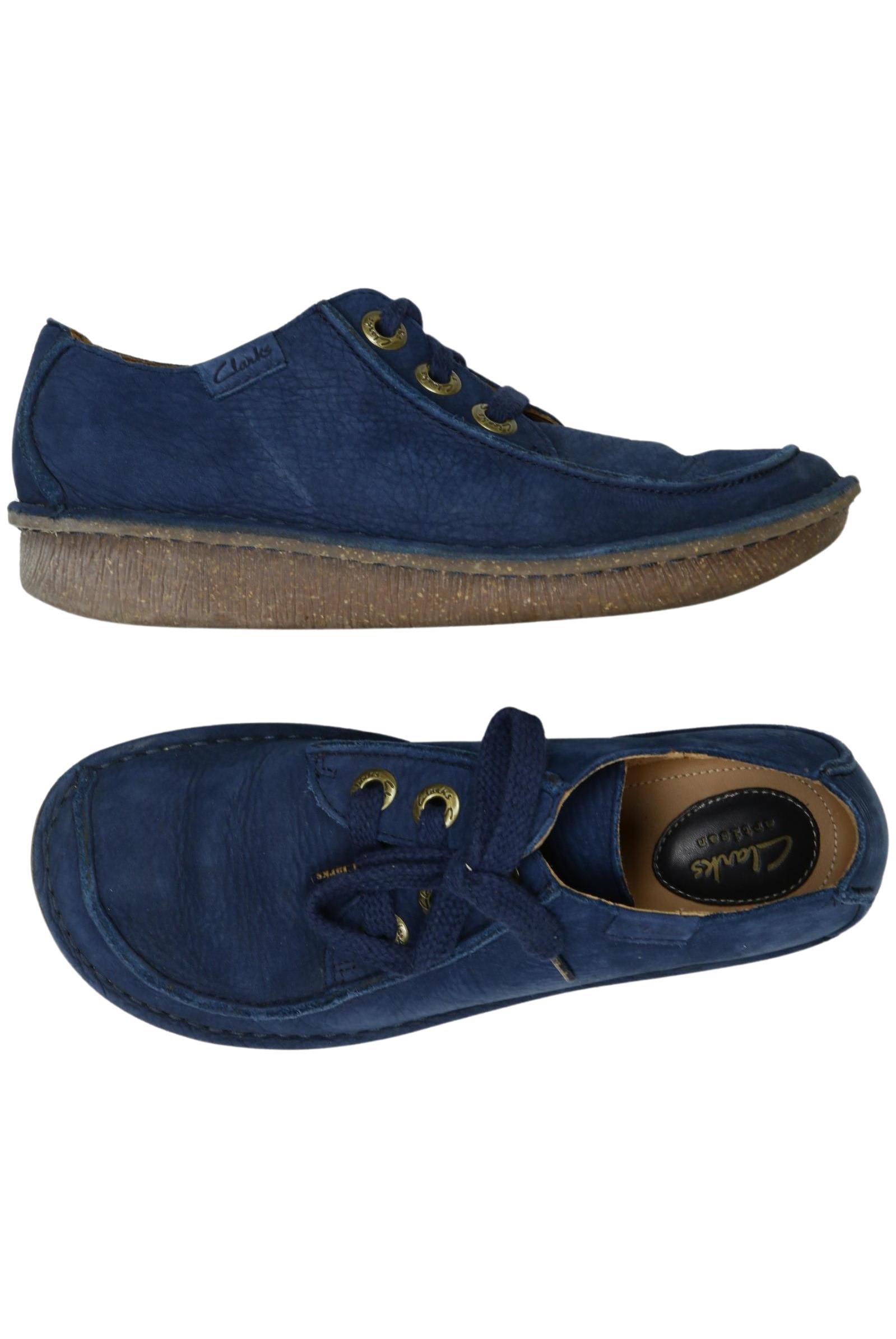 

Clarks Damen Halbschuh, marineblau, Gr. 39.5