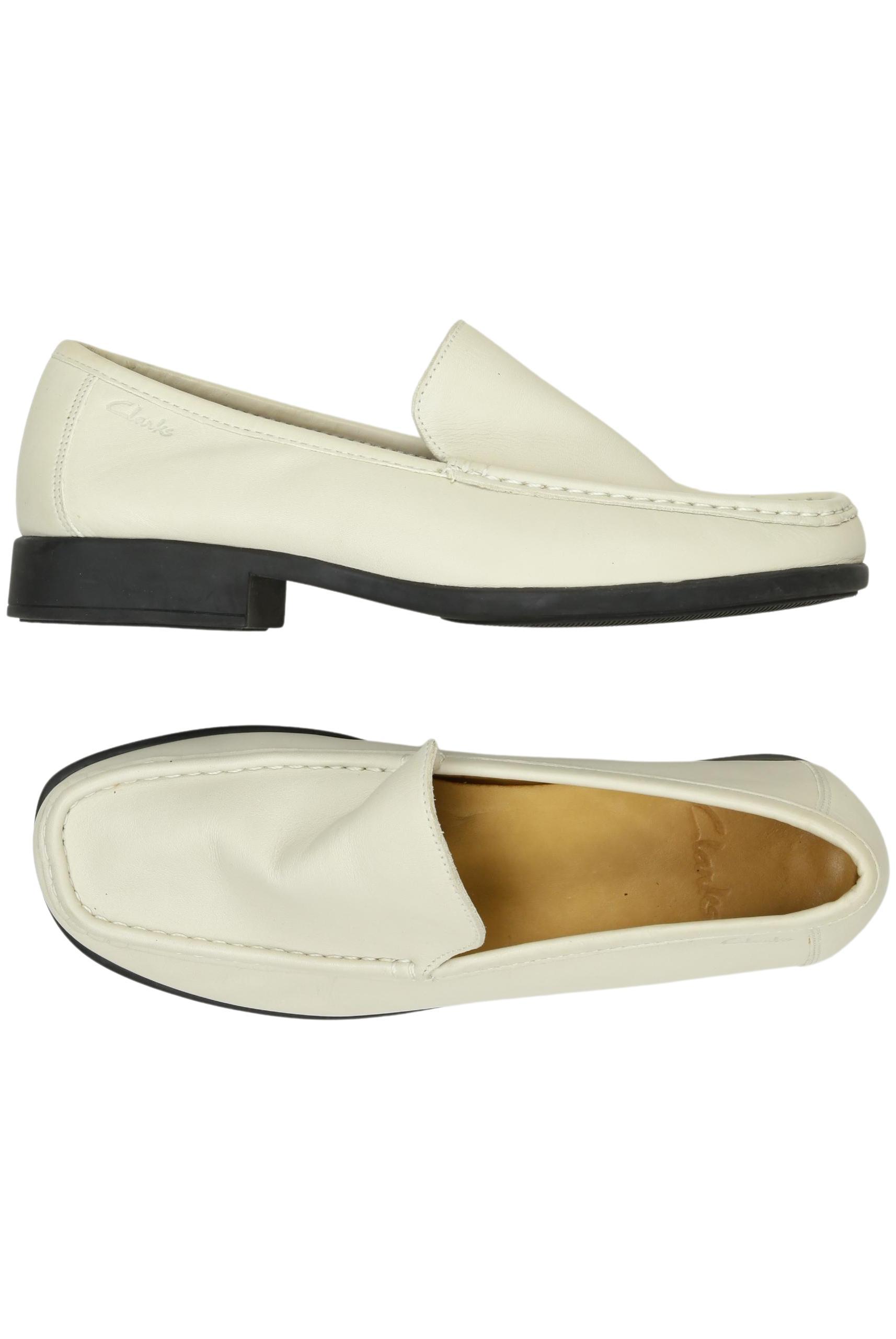 

Clarks Damen Halbschuh, beige, Gr. 6