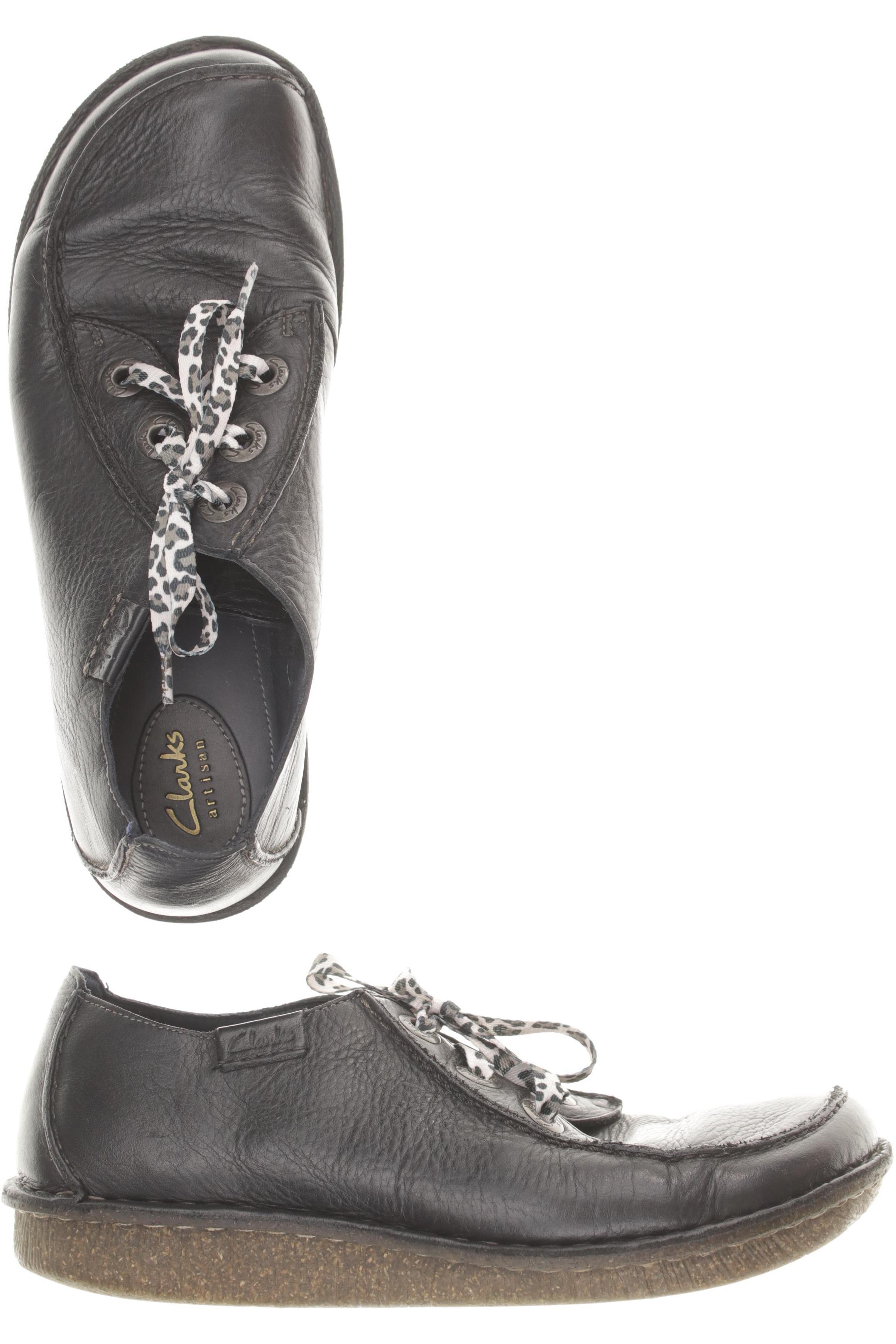 

Clarks Damen Halbschuh, schwarz, Gr. 47