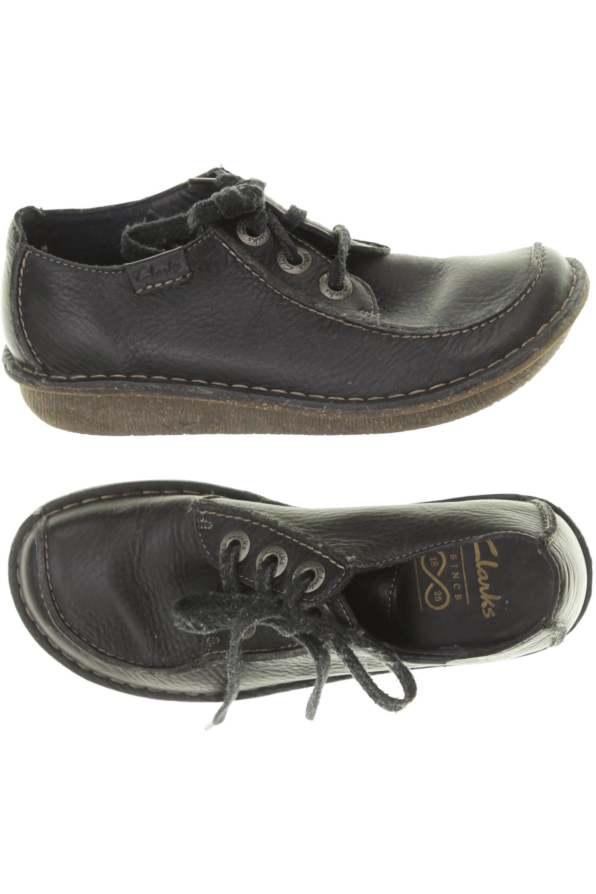 

Clarks Damen Halbschuh, schwarz, Gr. 5
