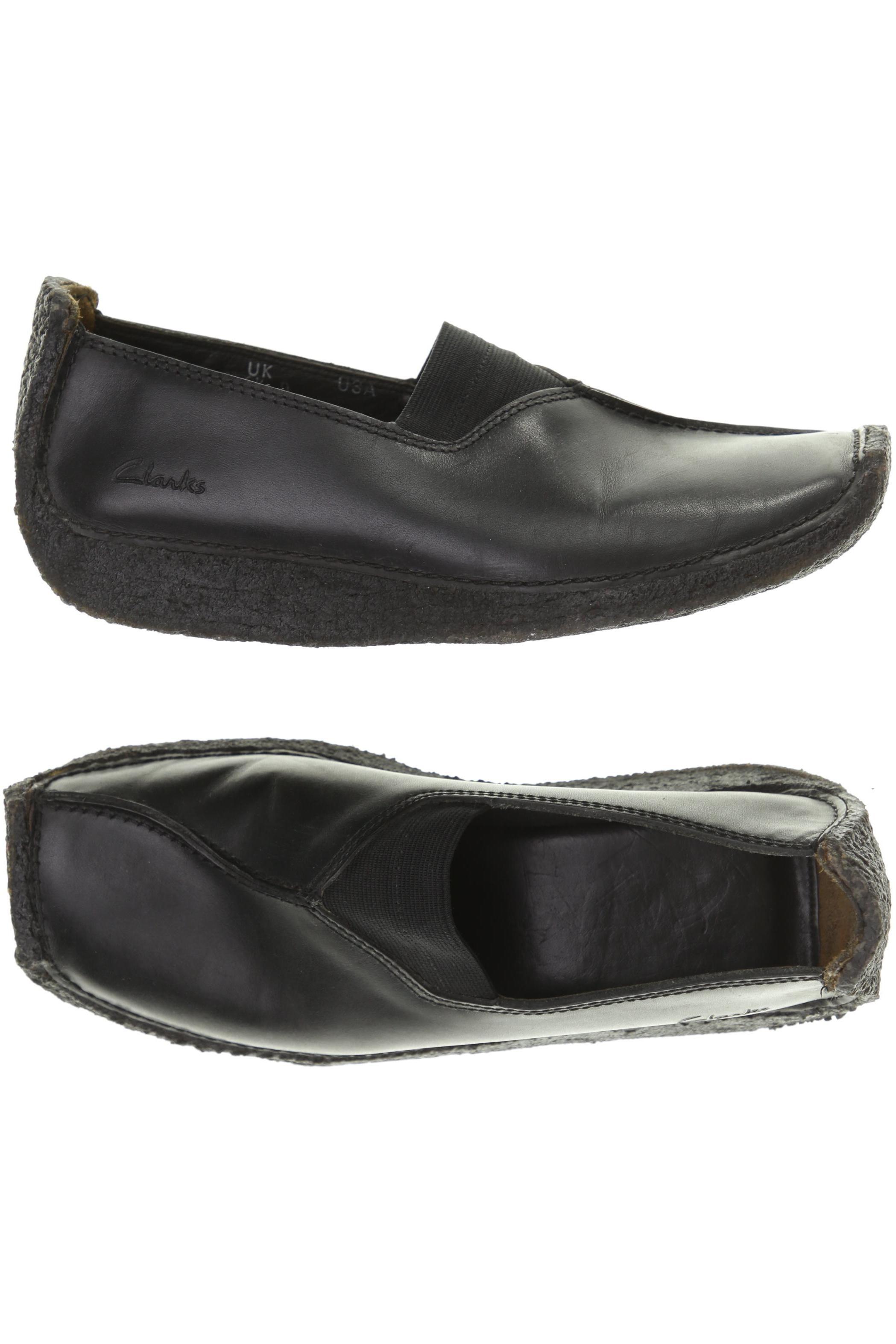 

Clarks Damen Halbschuh, schwarz, Gr. 6.5