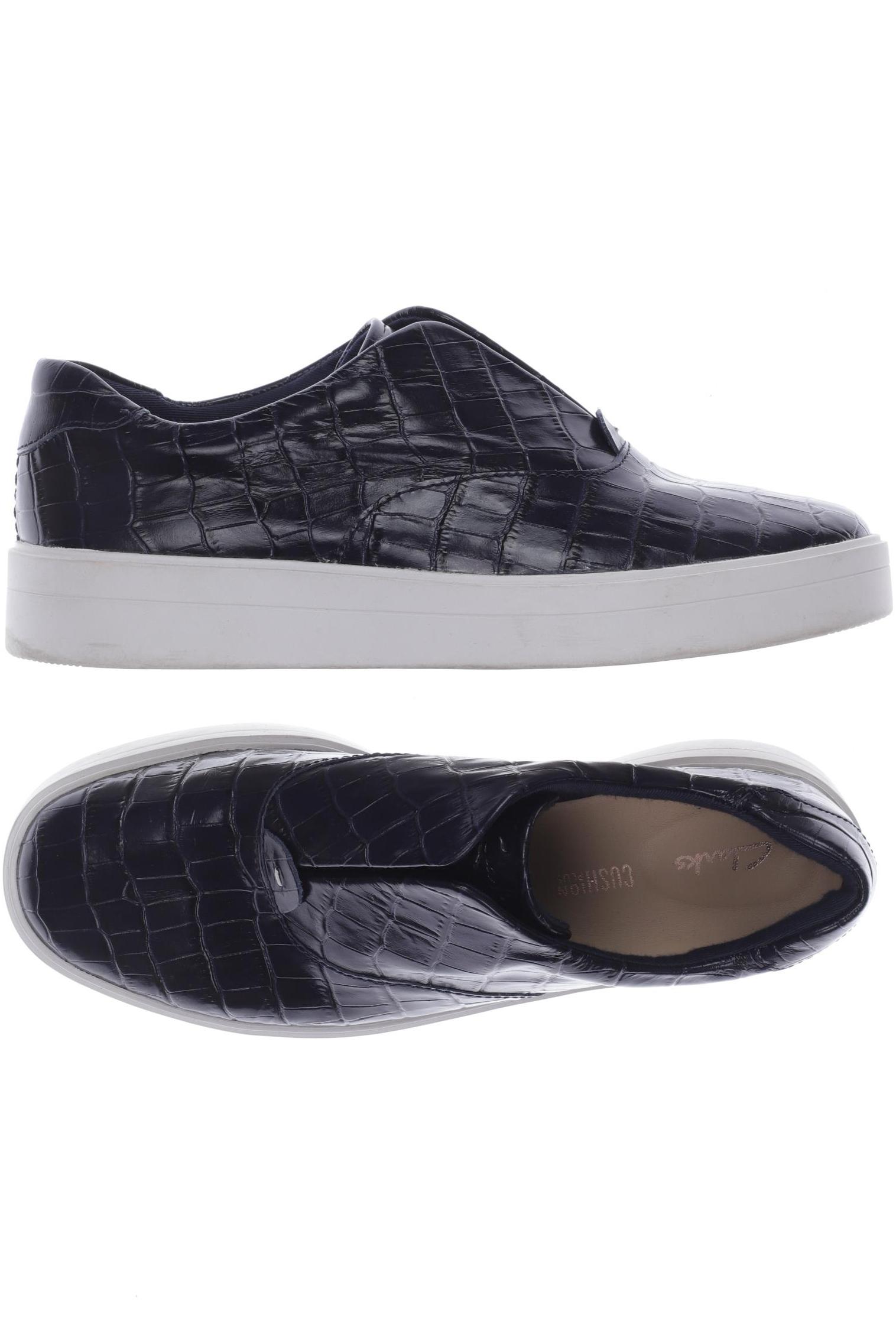 

Clarks Damen Halbschuh, marineblau, Gr. 37.5