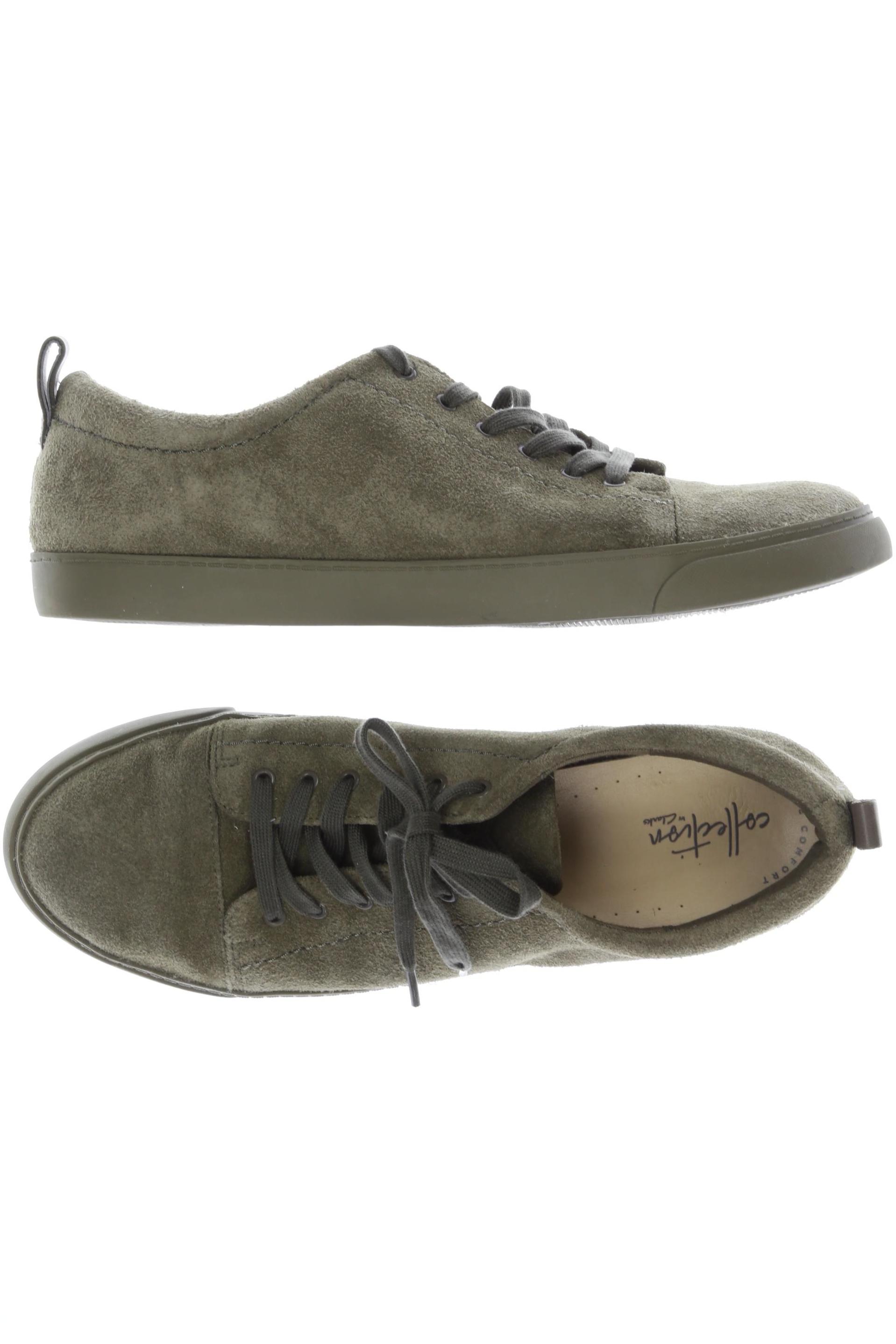 

Clarks Damen Halbschuh, grün, Gr. 42