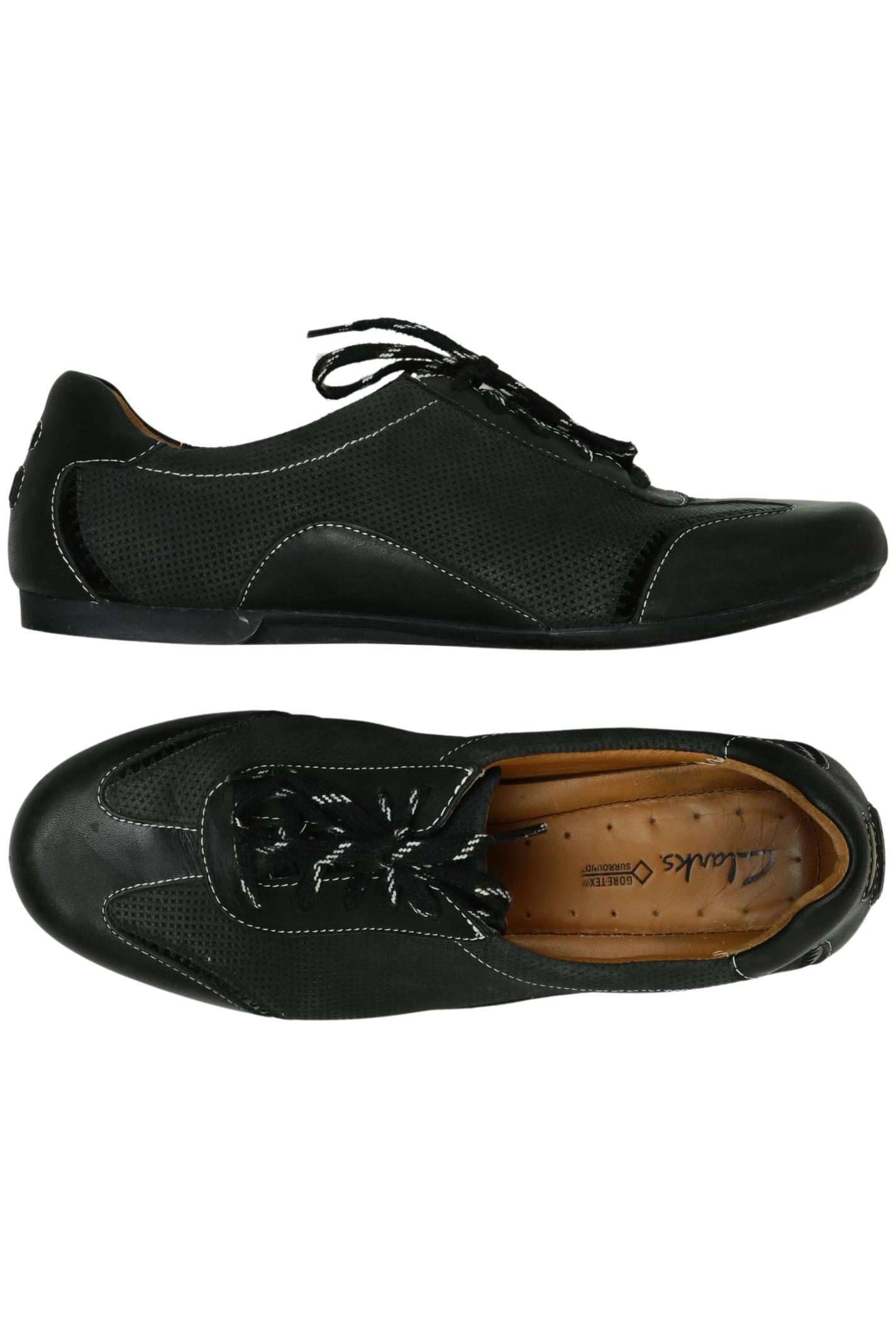 

Clarks Damen Halbschuh, schwarz, Gr. 6