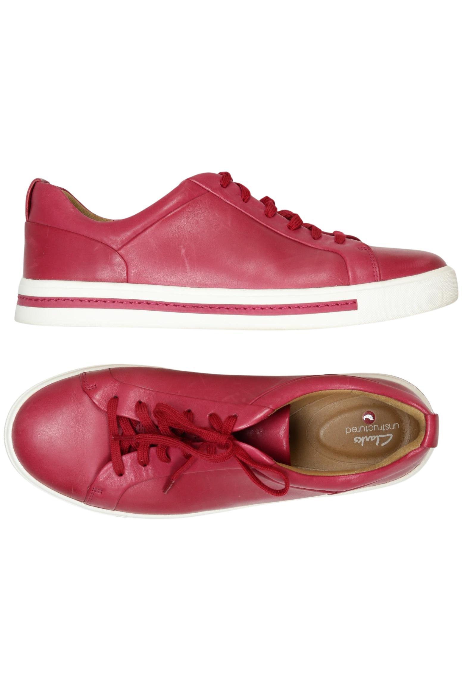 

Clarks Damen Halbschuh, rot, Gr. 40