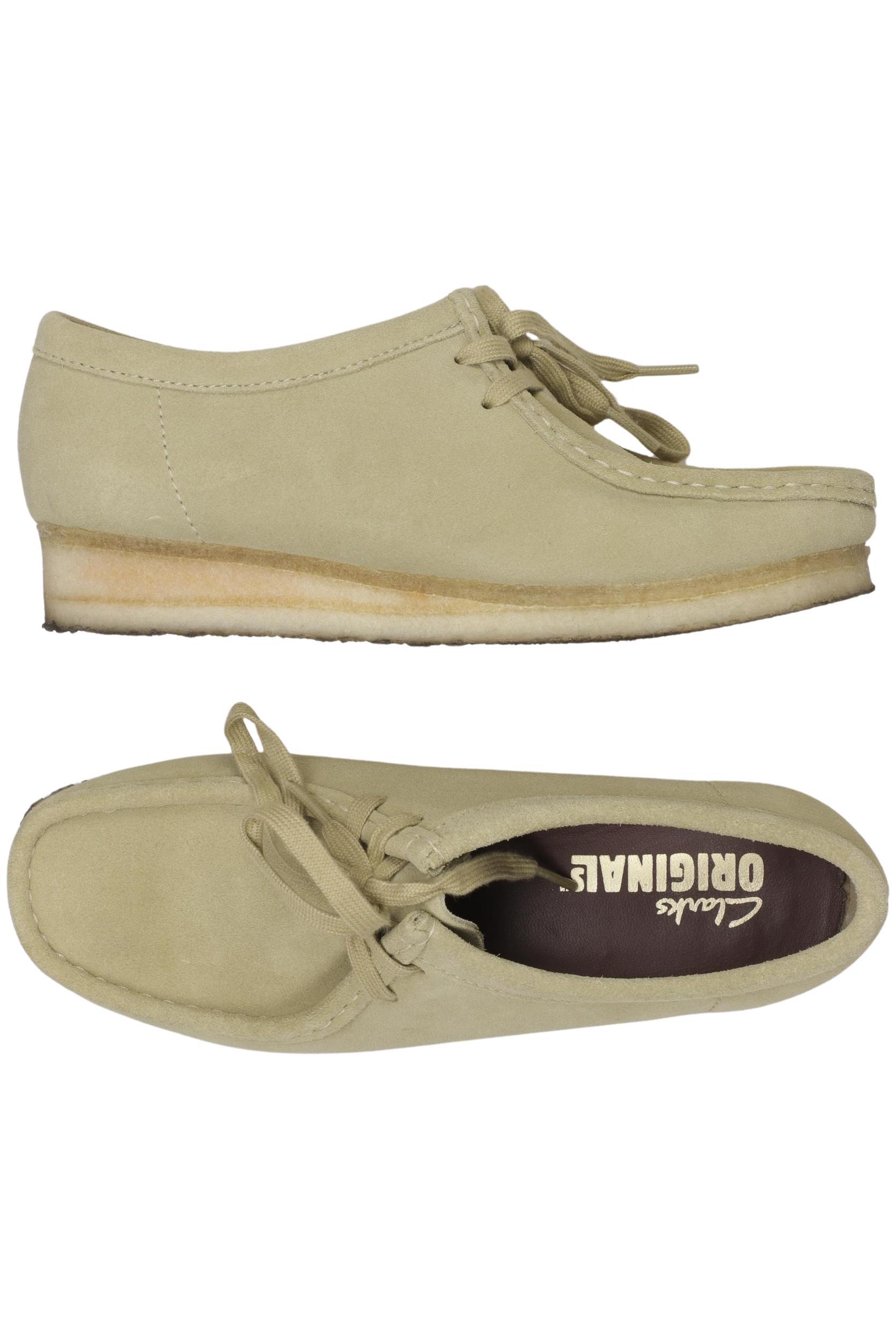 

Clarks Damen Halbschuh, beige, Gr. 39