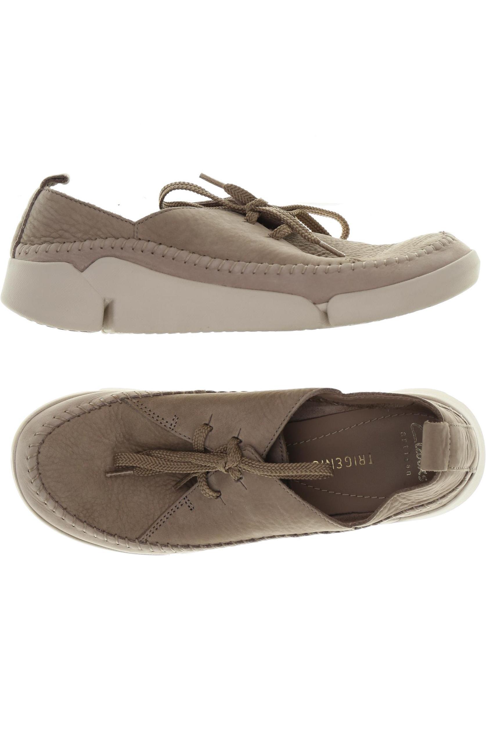 

Clarks Damen Halbschuh, beige, Gr. 39
