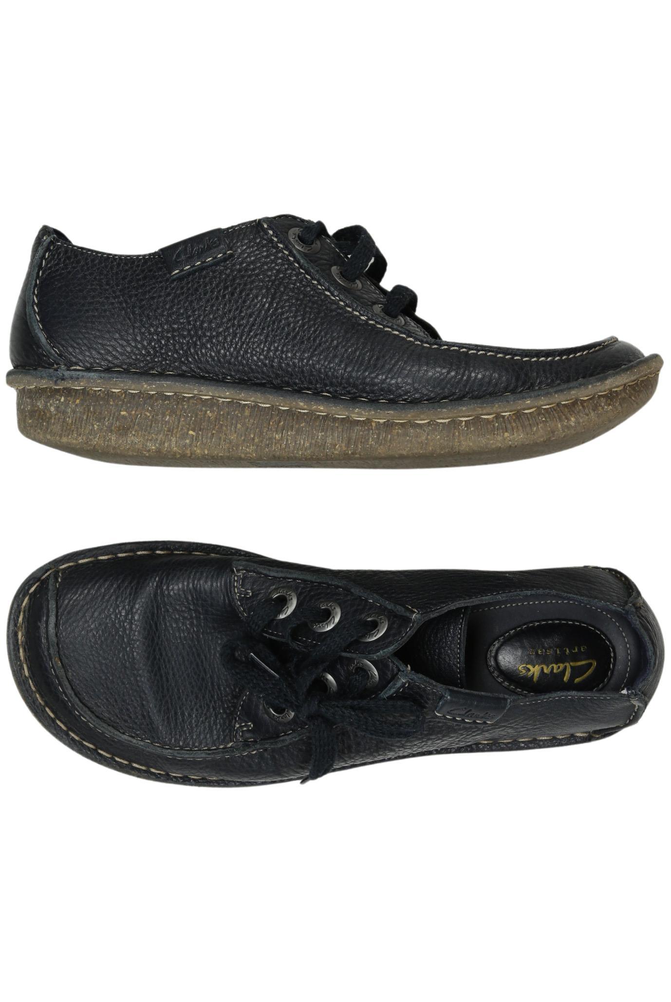 

Clarks Damen Halbschuh, marineblau, Gr. 41.5