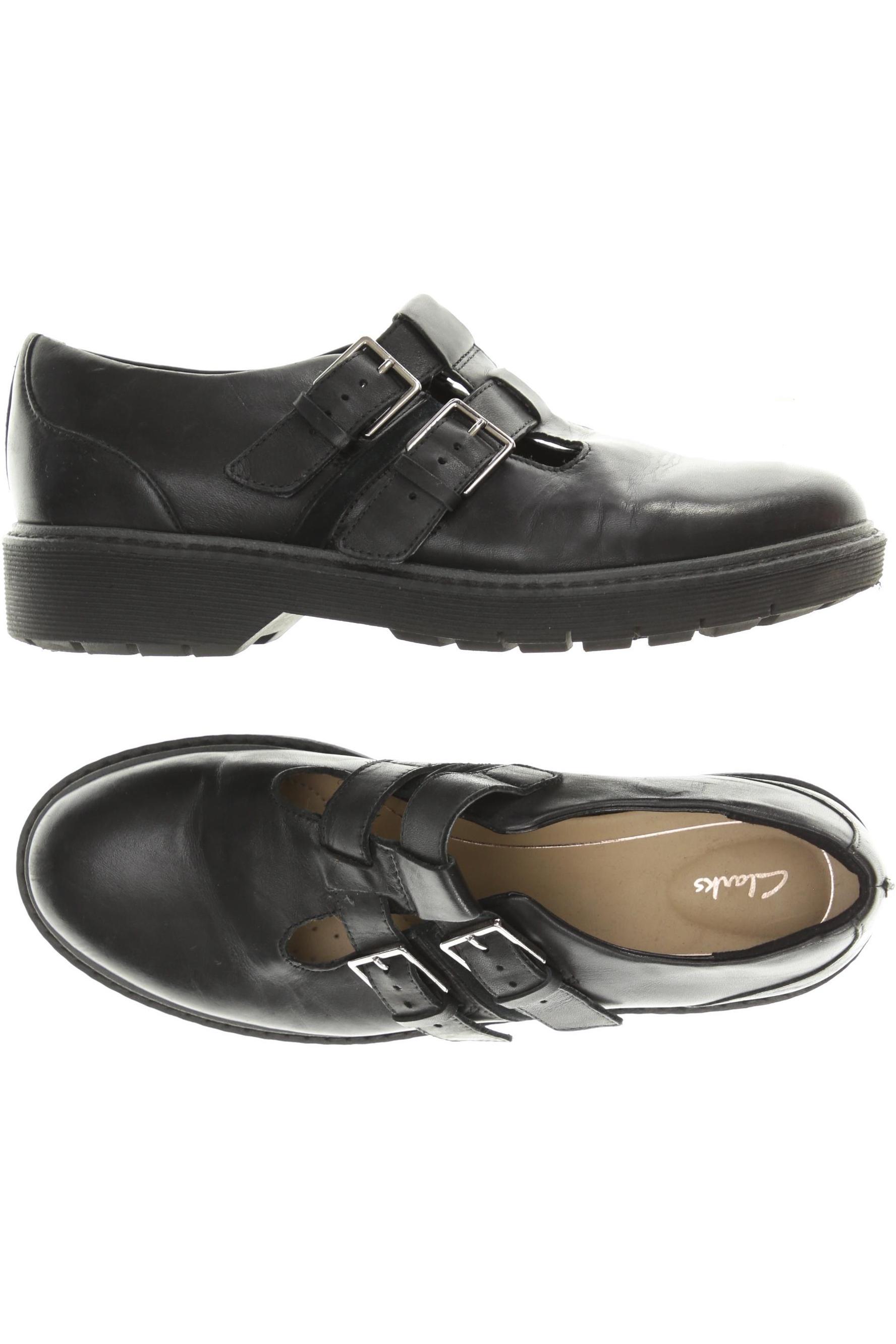 

Clarks Damen Halbschuh, schwarz, Gr. 6