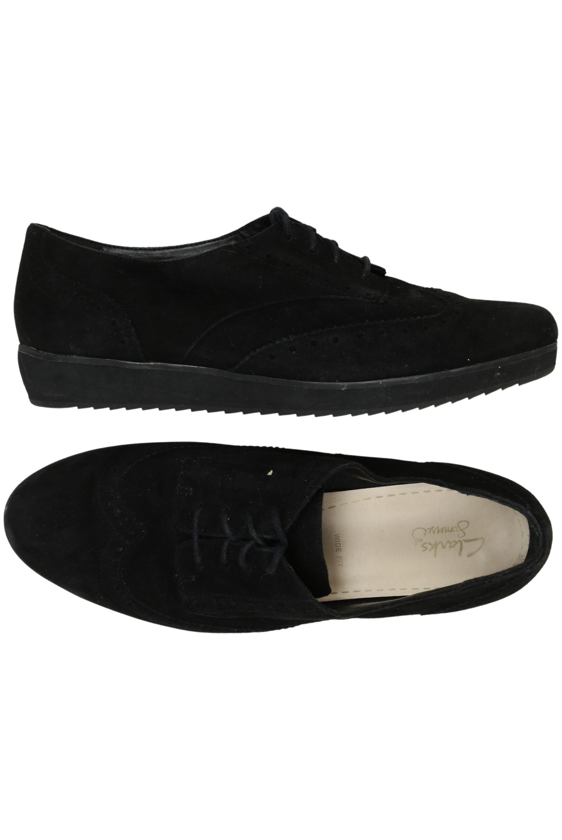 

Clarks Damen Halbschuh, schwarz, Gr. 7