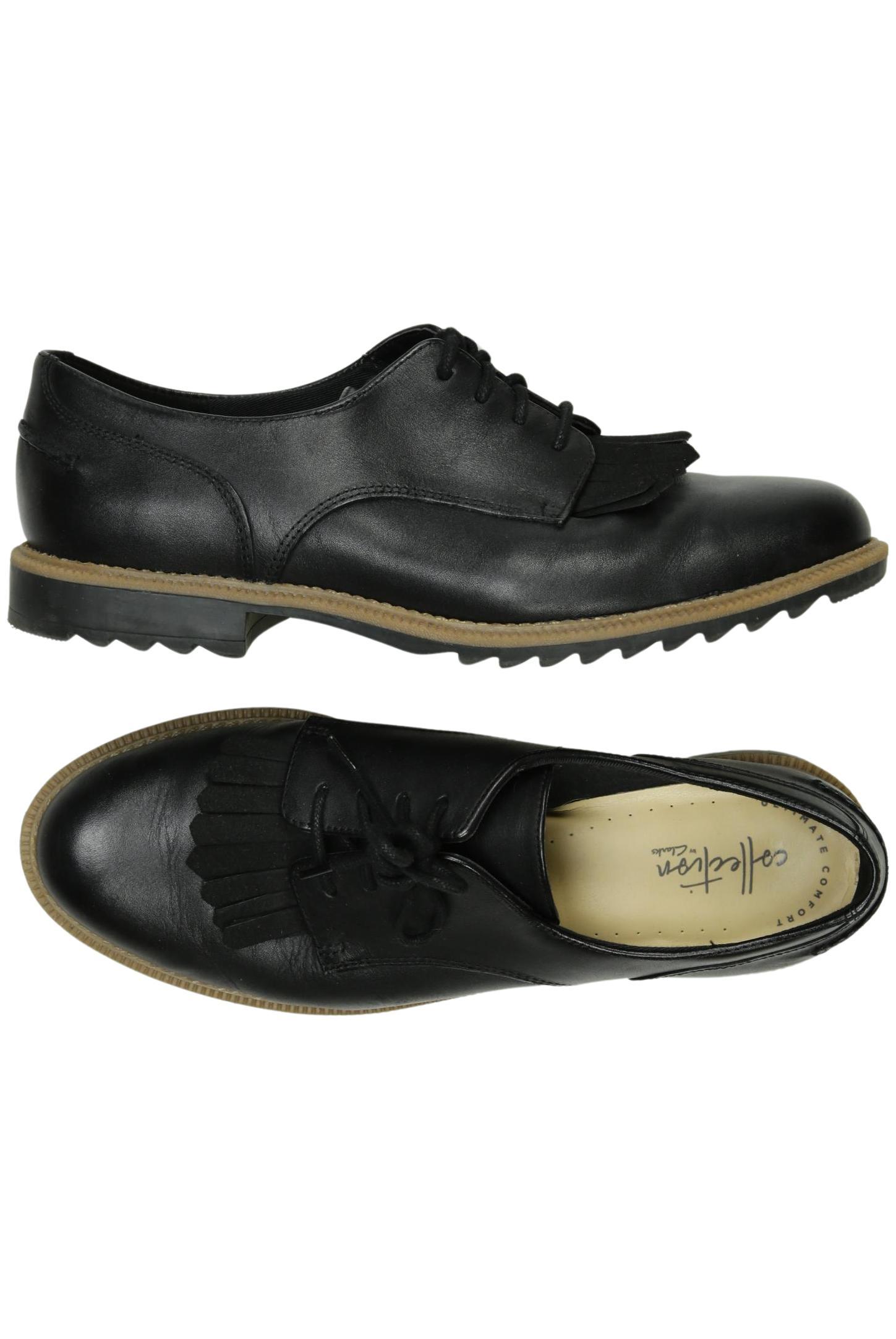 

Clarks Damen Halbschuh, schwarz, Gr. 40