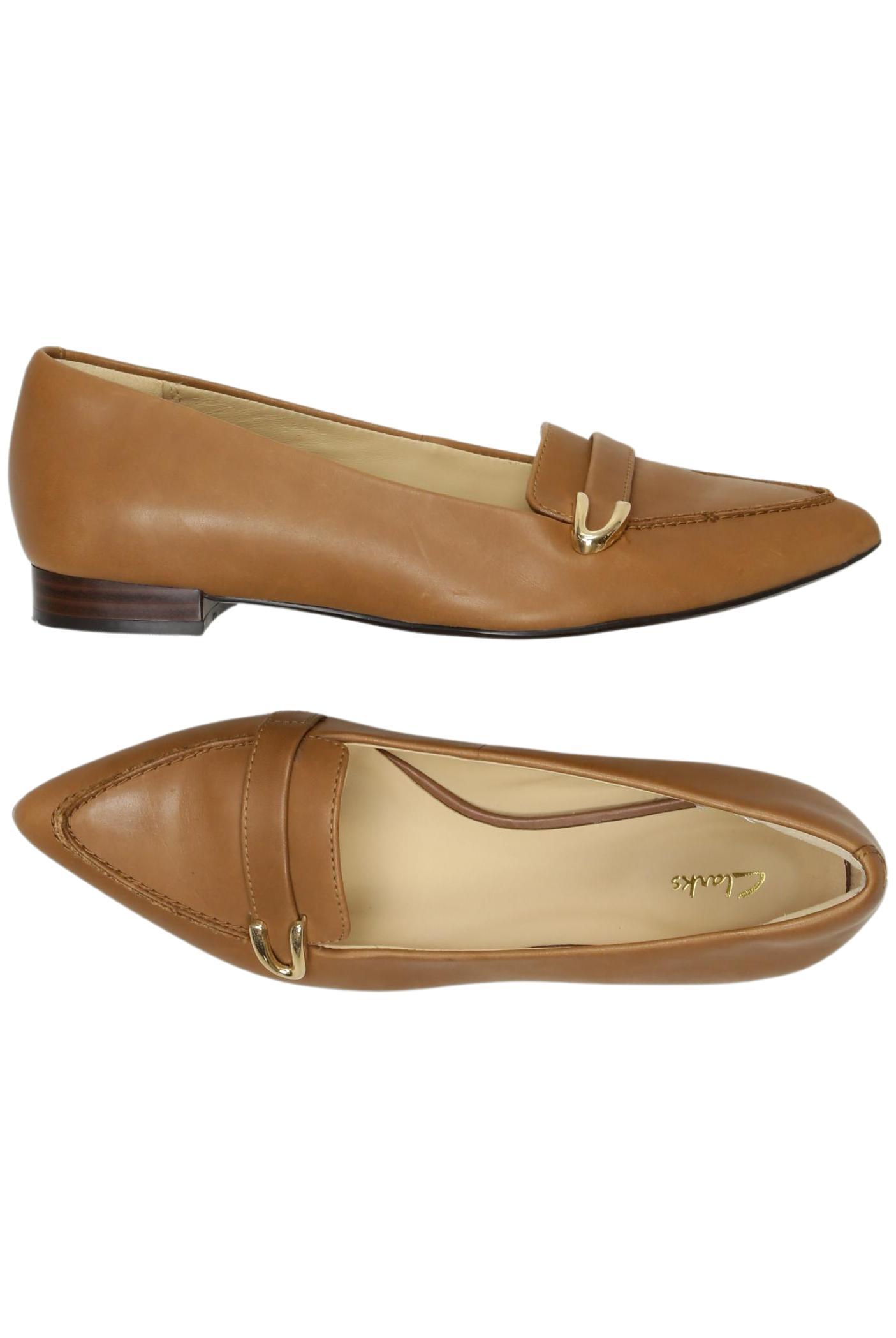 

Clarks Damen Halbschuh, braun, Gr. 37.5