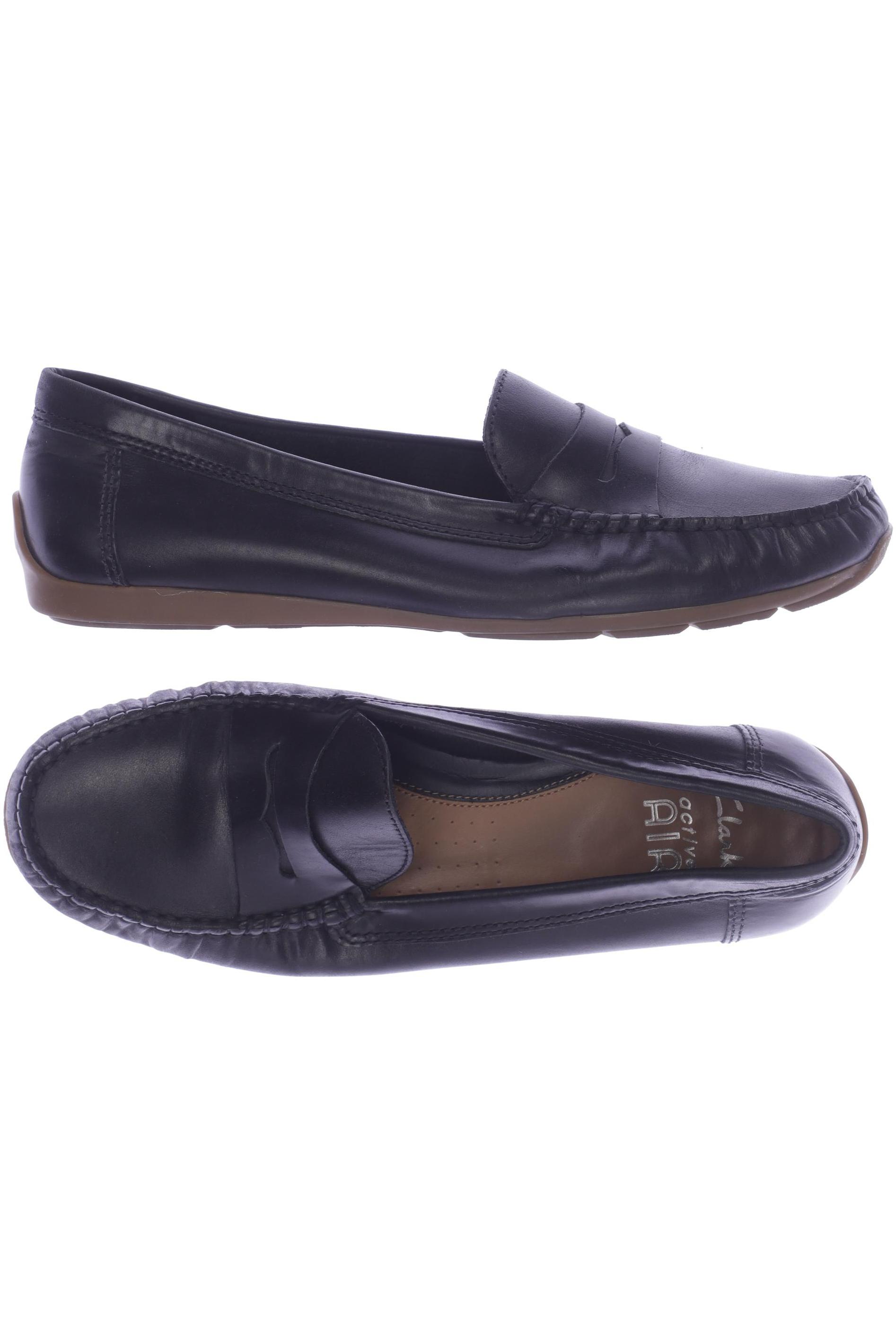 

Clarks Damen Halbschuh, schwarz, Gr. 6.5