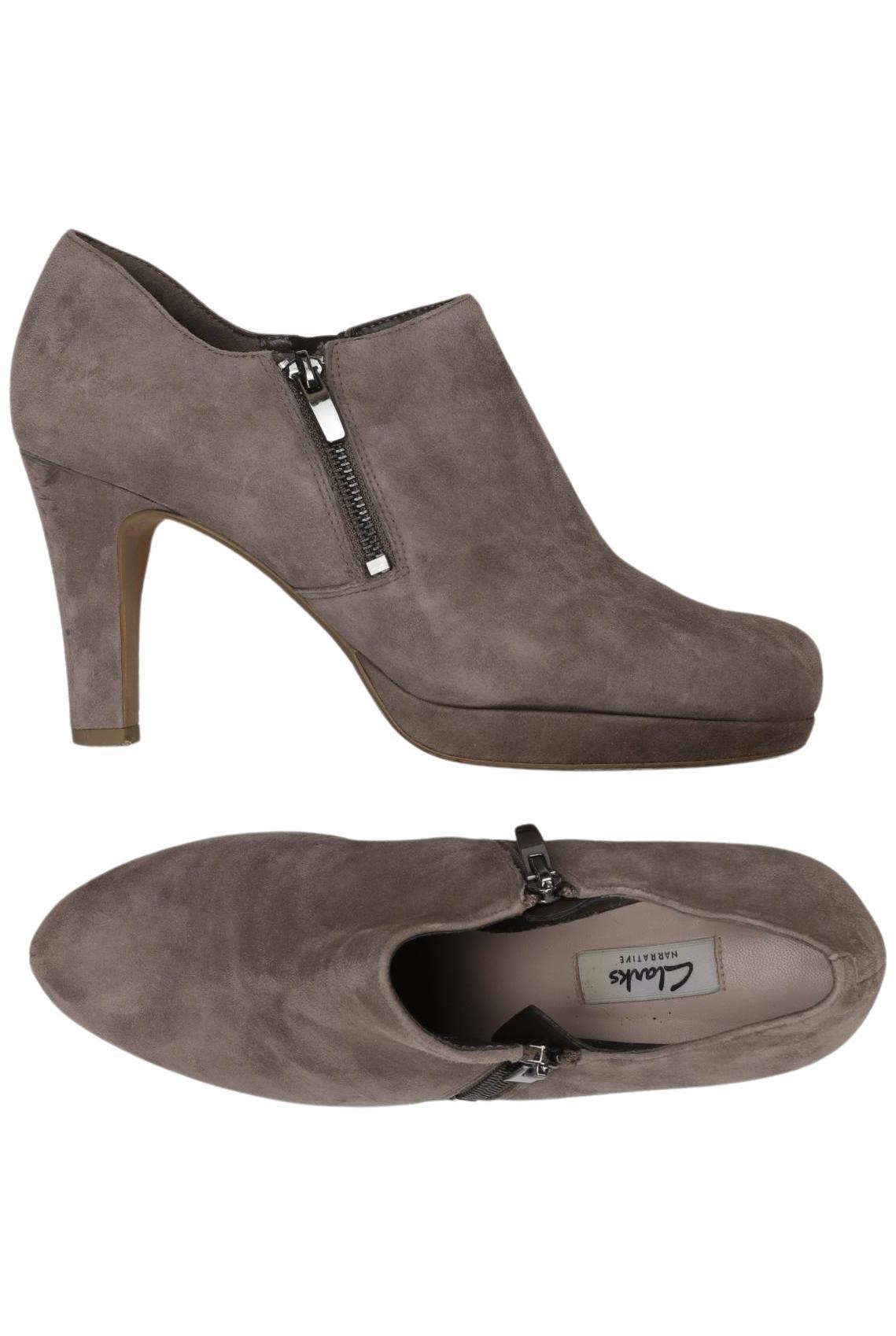 

Clarks Damen Halbschuh, grau, Gr. 6.5