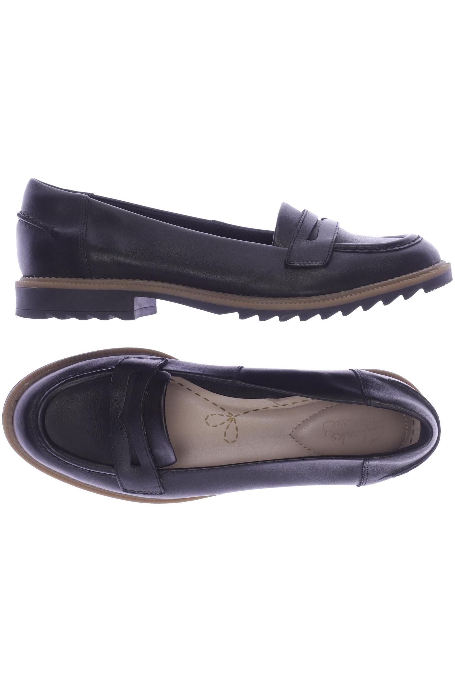 

Clarks Damen Halbschuh, schwarz